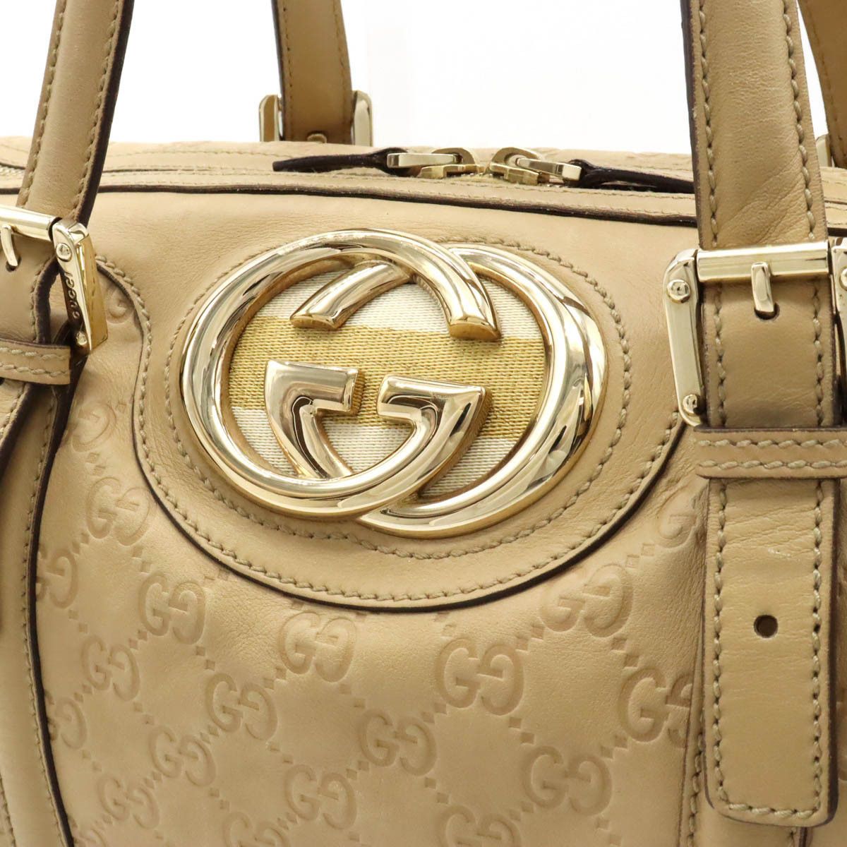 Gucci Gucci Gucci Guccissima Leather Interlocking G Tote Bag 170010 Leather Tote Bag 170010 in Very Good Condition Size ONE SIZE - 8 Thumbnail
