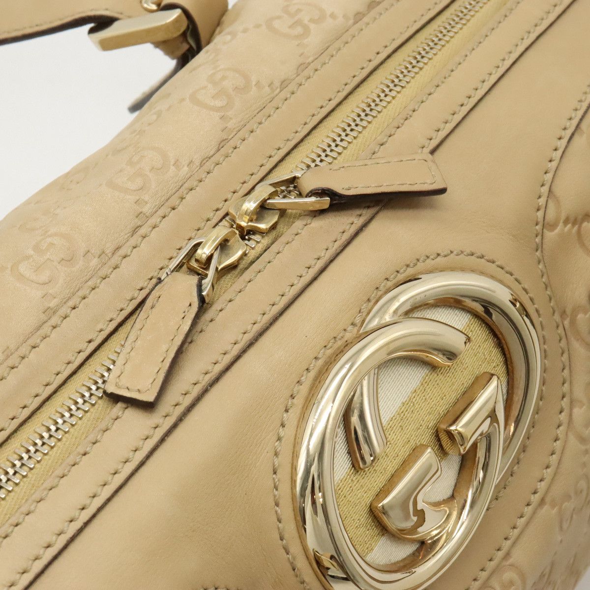 Gucci Gucci Gucci Guccissima Leather Interlocking G Tote Bag 170010 Leather Tote Bag 170010 in Very Good Condition Size ONE SIZE - 5 Thumbnail