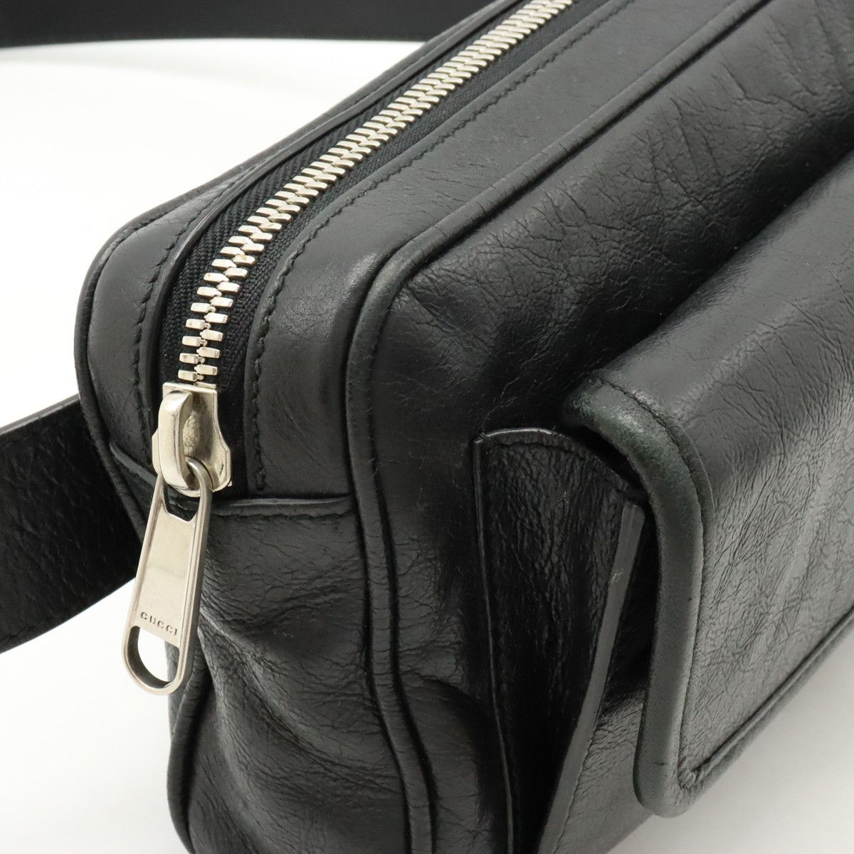 Gucci Gucci Gucci MORPHEUS Interlocking G Leather Belt Bag Leather Belt Bag 598080 in Very Good Condition Size ONE SIZE - 4 Thumbnail