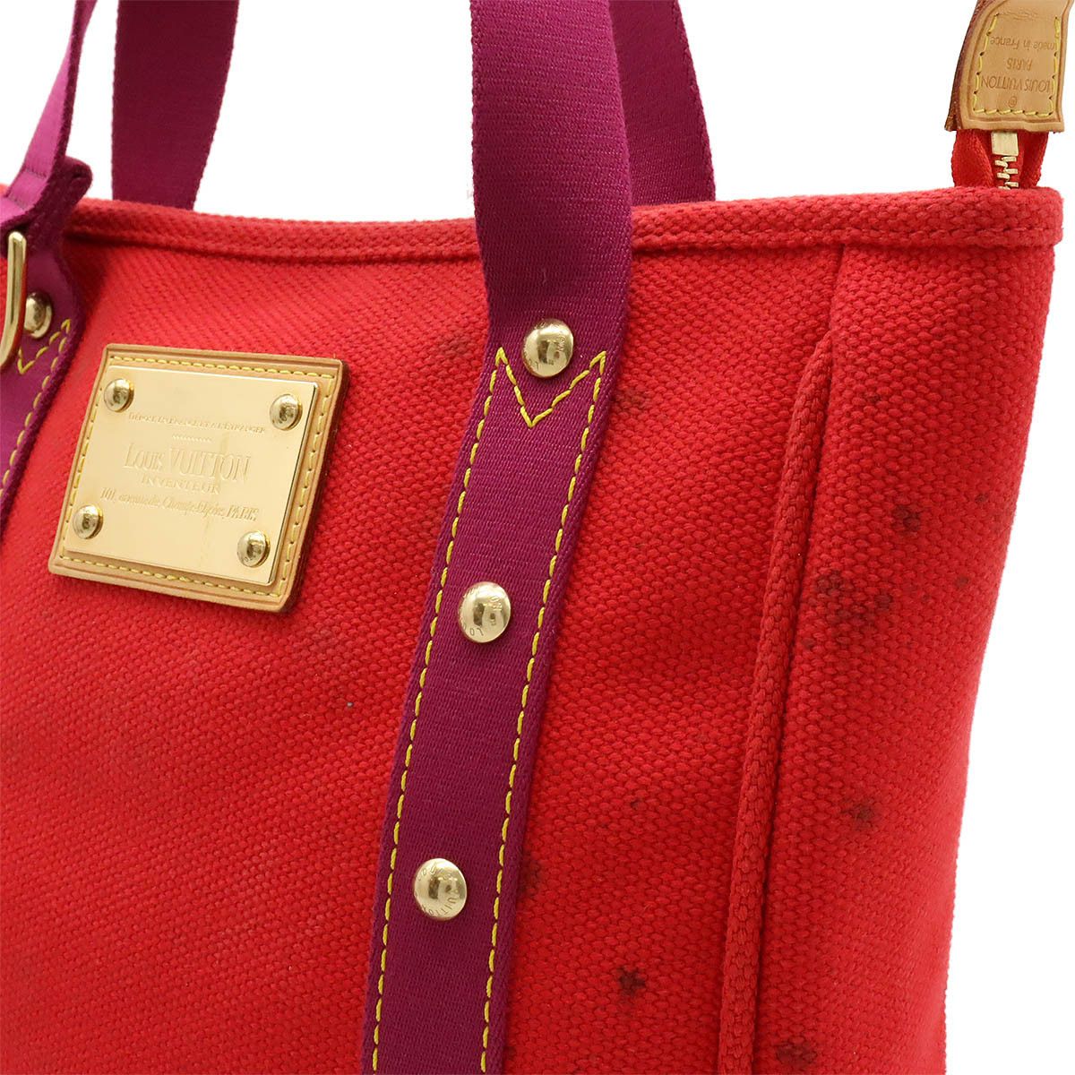 Louis Vuitton Louis Vuitton Louis Vuitton Antigua Line Canvas Cabas MM Tote Bag M40034 Canvas Tote Bag M40034 in Good Condition Size ONE SIZE - 8 Thumbnail