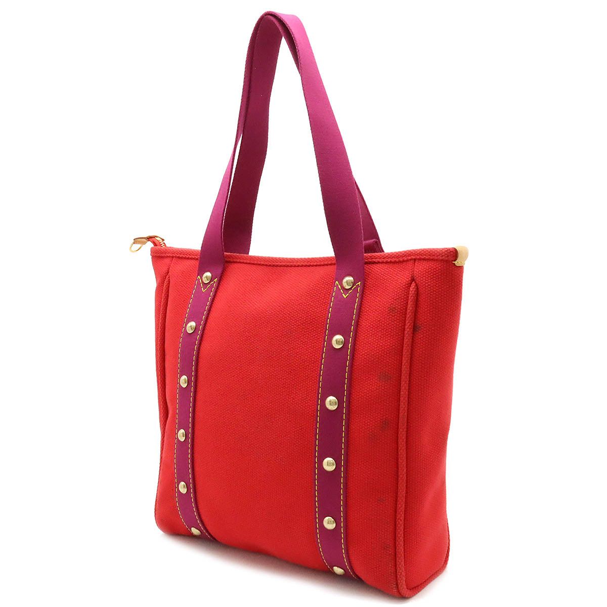 Louis Vuitton Louis Vuitton Louis Vuitton Antigua Line Canvas Cabas MM Tote Bag M40034 Canvas Tote Bag M40034 in Good Condition Size ONE SIZE - 2 Thumbnail