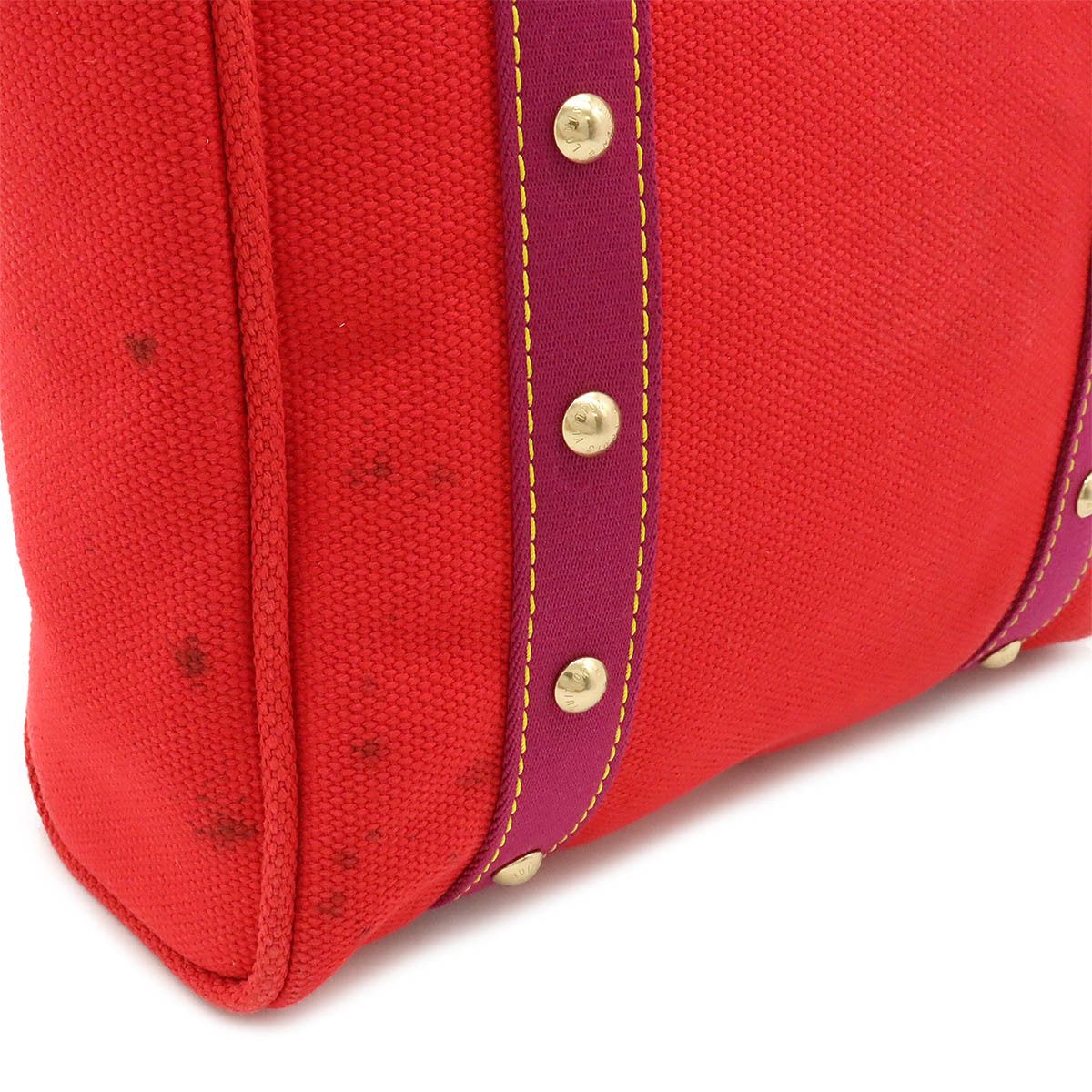 Louis Vuitton Louis Vuitton Louis Vuitton Antigua Line Canvas Cabas MM Tote Bag M40034 Canvas Tote Bag M40034 in Good Condition Size ONE SIZE - 3 Thumbnail