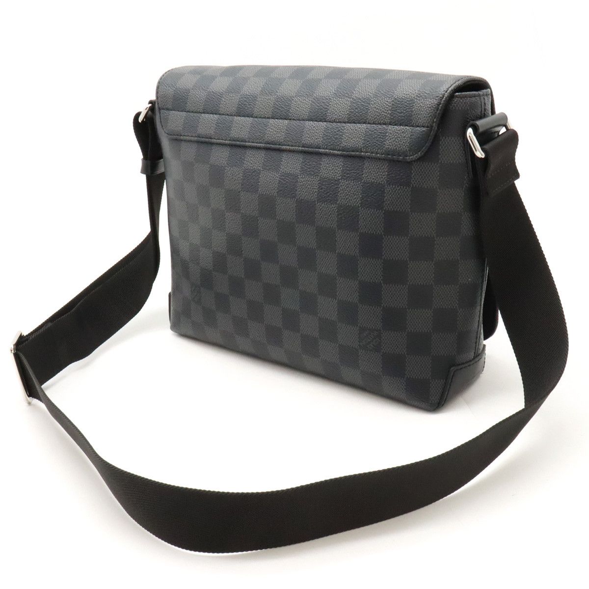 Louis Vuitton Louis Vuitton Louis Vuitton Damier Graphite District PM Messenger Bag N40349 Canvas Crossbody Bag N40349 in Great Condition Size ONE SIZE - 2 Thumbnail