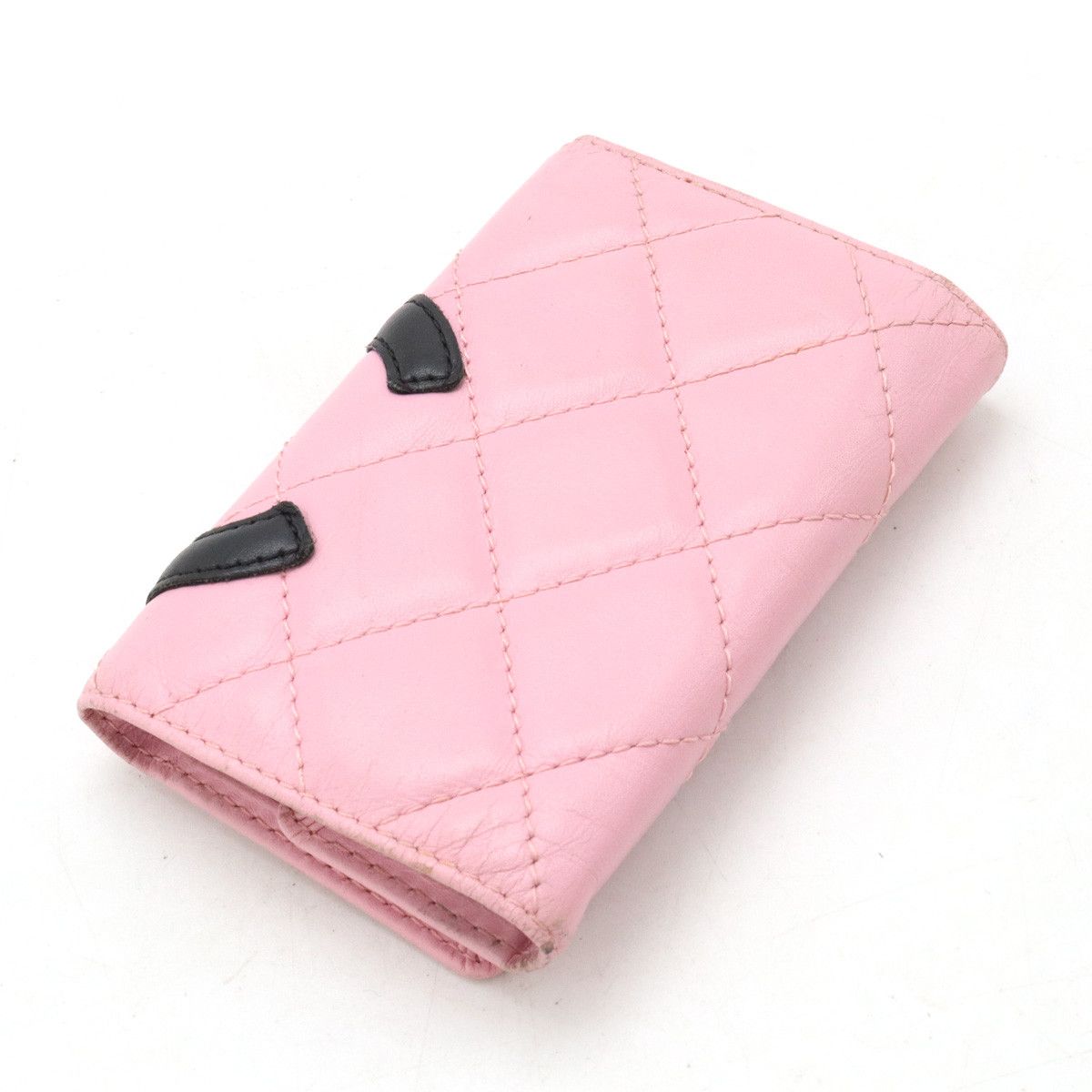 Chanel Chanel Chanel Cambon Line Soft Calf 6 Key Case A26723 Leather Key Holder A26723 in Very Good Condition Size ONE SIZE - 2 Thumbnail