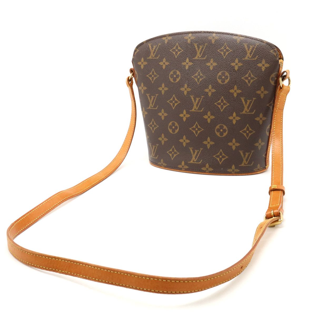 Louis Vuitton Louis Vuitton Louis Vuitton Monogram Drouot Shoulder Bag M51290 Canvas Crossbody Bag M51290 in Good Condition Size ONE SIZE - 2 Thumbnail