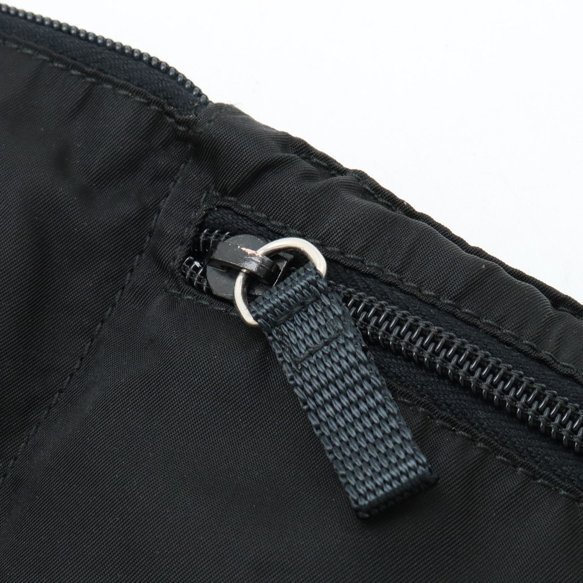 Prada Prada Prada Nylon Waist Bag Black Canvas Belt Bag in Great Condition Size ONE SIZE - 3 Thumbnail