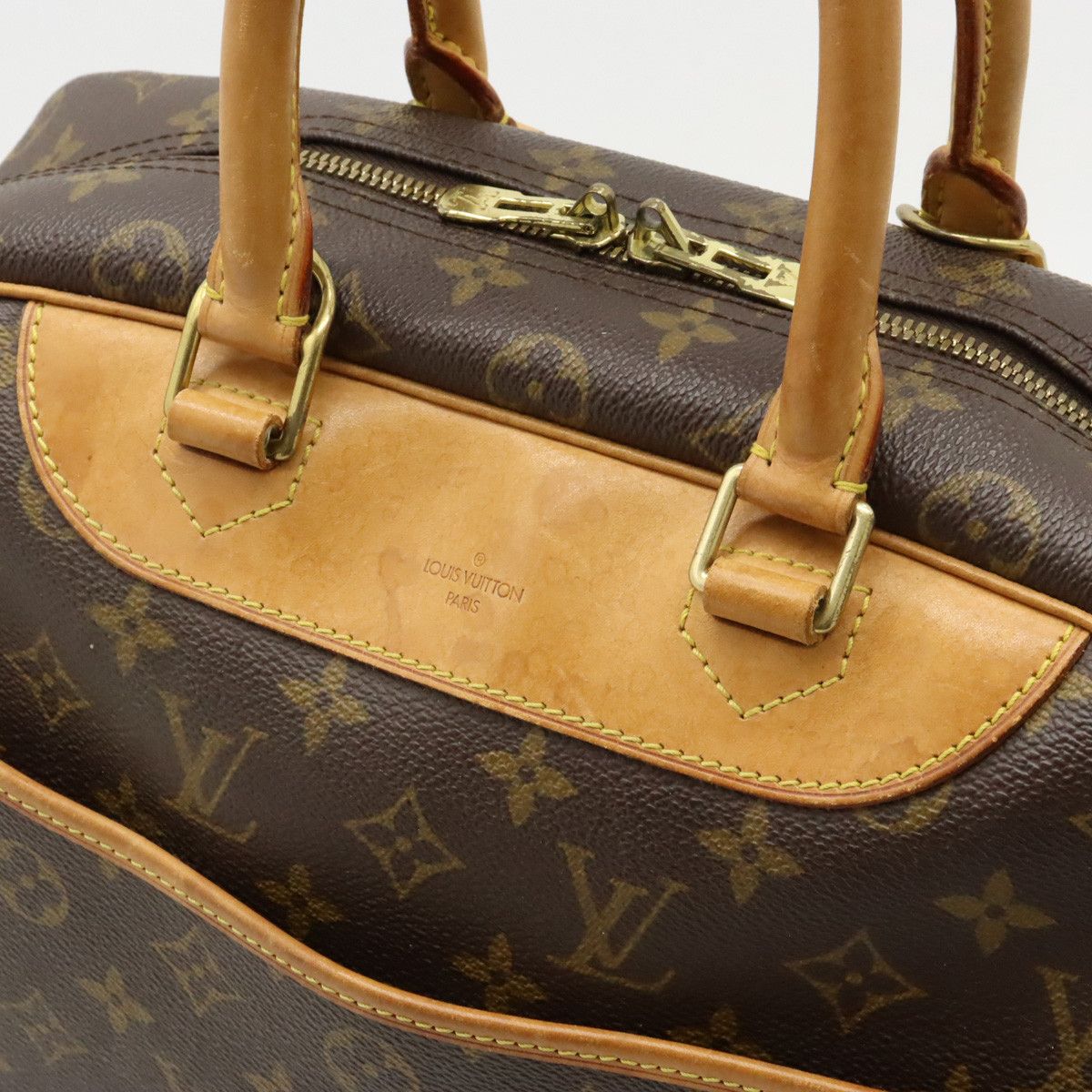 Louis Vuitton Louis Vuitton Louis Vuitton Monogram Bowling Vanity Deauville Handbag M47270 Canvas Handbag M47270 in Good Condition Size ONE SIZE - 6 Thumbnail