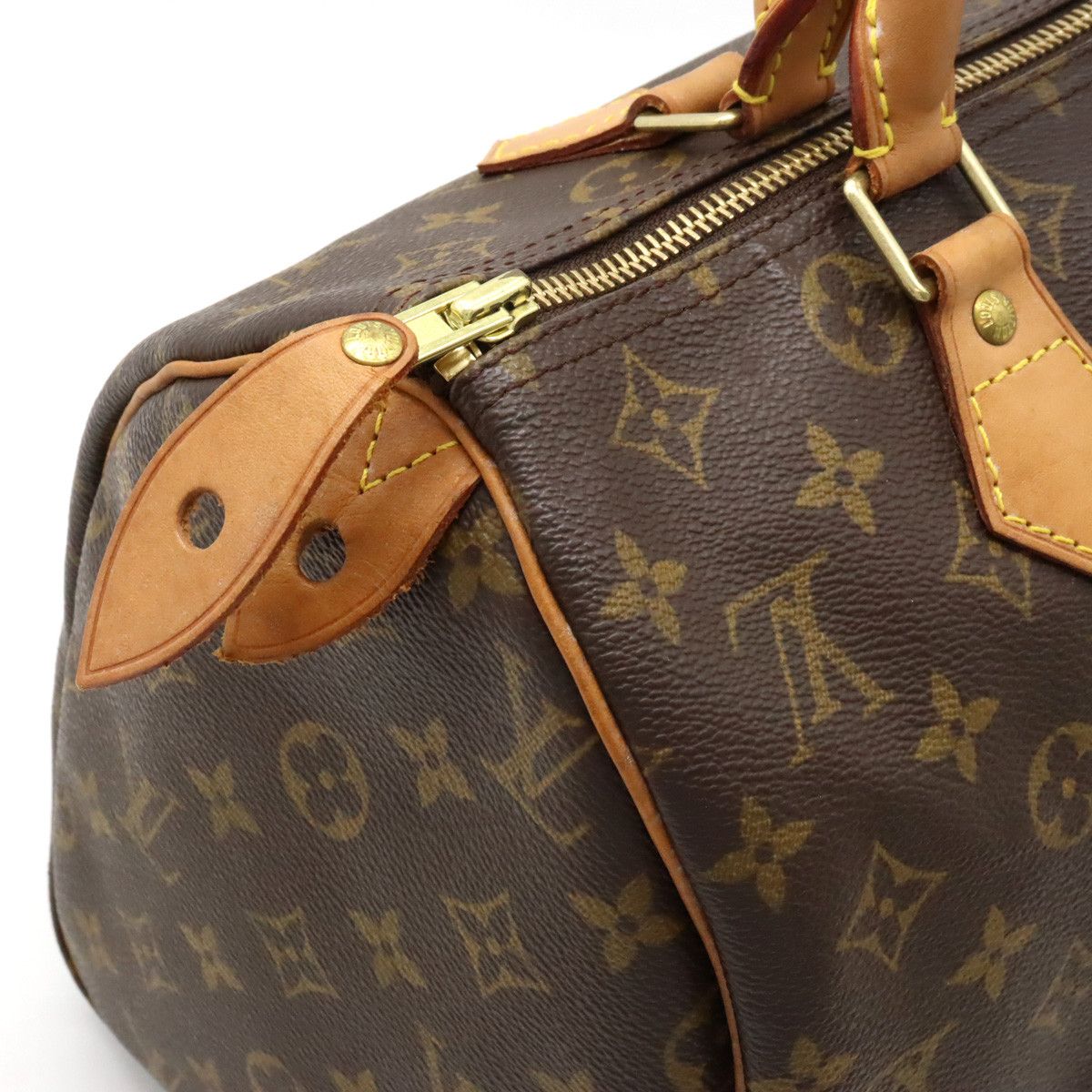 Louis Vuitton Louis Vuitton Louis Vuitton Monogram Speedy 30 Handbag M41526 Canvas Handbag M41526 Size ONE SIZE - 6 Thumbnail