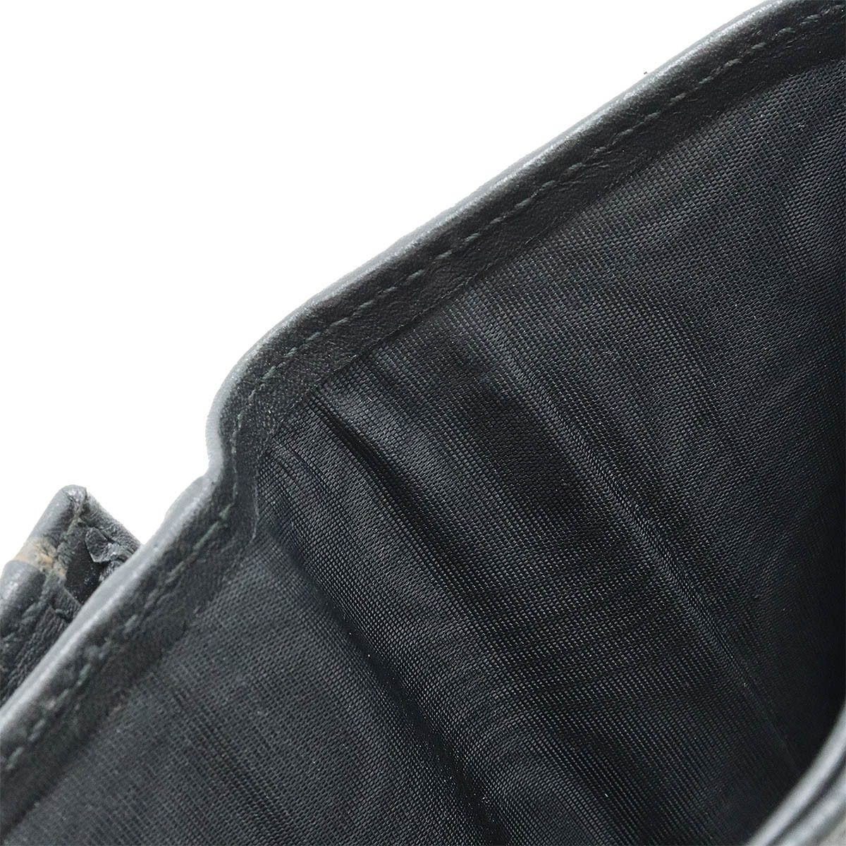 Gucci Gucci Gucci GG Marmont Quilted Leather Wallet Black Leather Short Wallet 466492 Size ONE SIZE - 6 Thumbnail