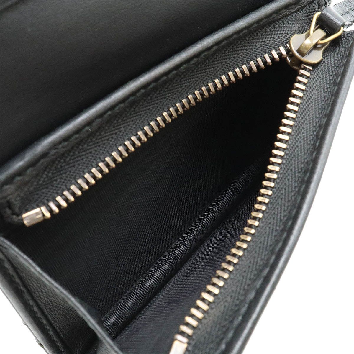 Gucci Gucci Gucci GG Marmont Quilted Leather Wallet Black Leather Short Wallet 466492 Size ONE SIZE - 7 Thumbnail