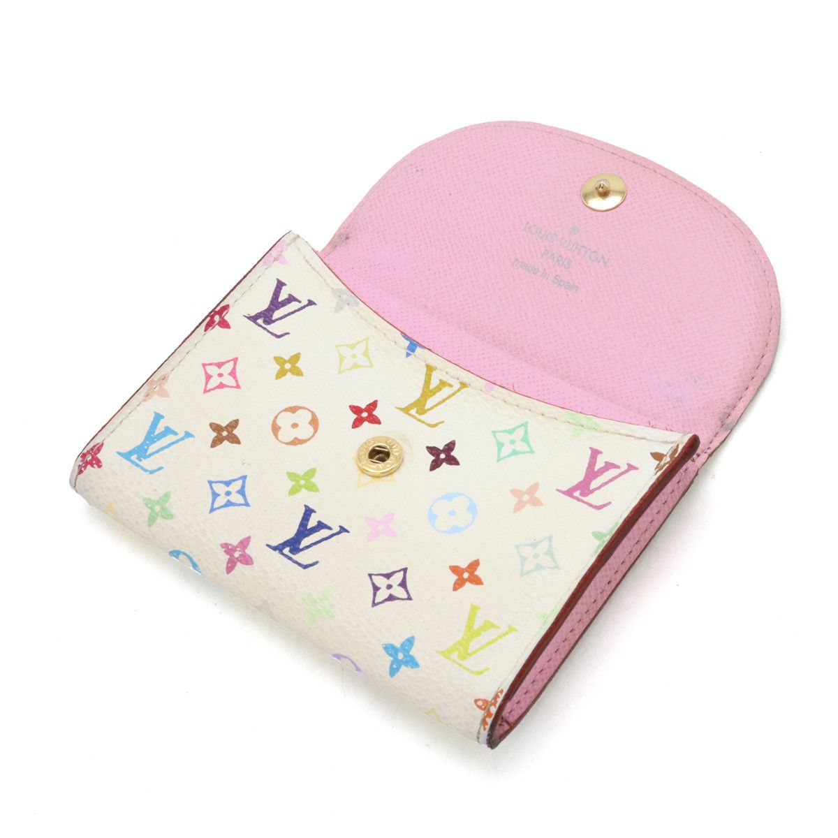 Louis Vuitton Louis Vuitton Louis Vuitton Monogram Multicolor Card Case M66560 Canvas Card Case M66560 in Very Good Condition Size ONE SIZE - 4 Thumbnail