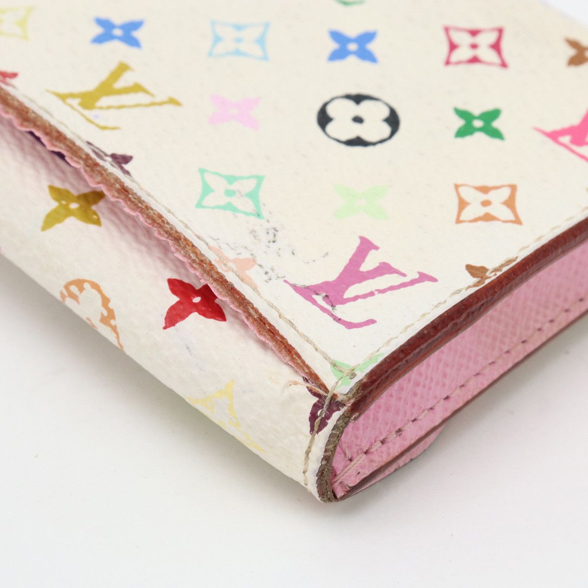 Louis Vuitton Louis Vuitton Louis Vuitton Monogram Multicolor Card Case M66560 Canvas Card Case M66560 in Very Good Condition Size ONE SIZE - 3 Thumbnail