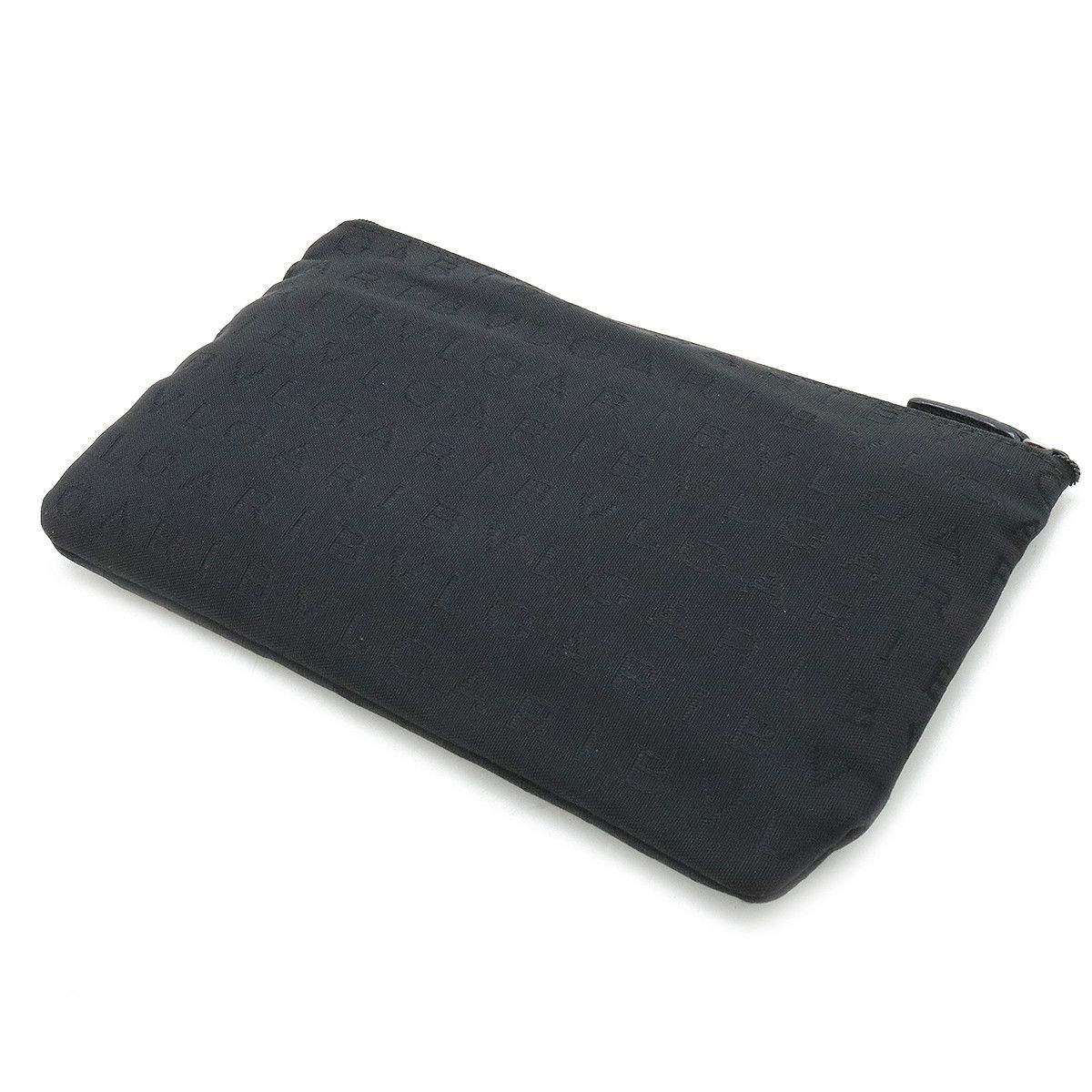 Bvlgari Bvlgari Bvlgari Logo Mania Canvas/Leather Multi Pouch Cosmetic Bag Canvas Vanity Bag in Great Condition Size ONE SIZE - 2 Thumbnail