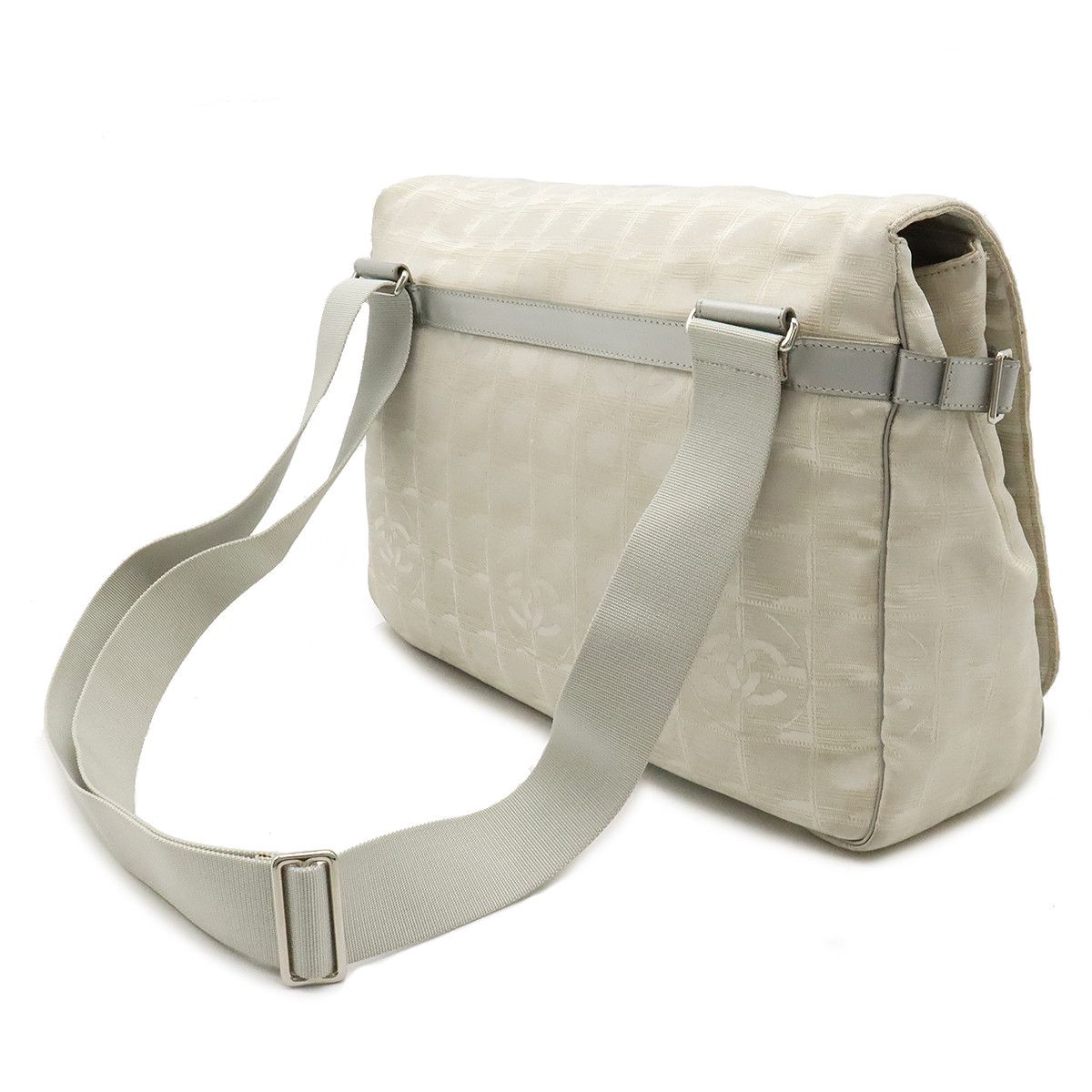 Chanel Chanel Chanel New Travel Line Messenger Bag A29348 Canvas Crossbody Bag A29348 in Very Good Condition Size ONE SIZE - 2 Thumbnail