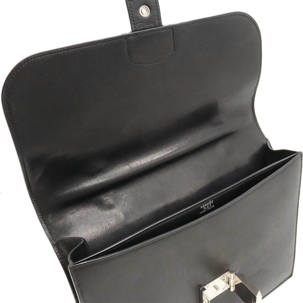 Hermes Hermes Hermes Leather Sac a Depeche 27 Briefcase Leather Business Bag in Good Condition Size ONE SIZE - 5 Thumbnail