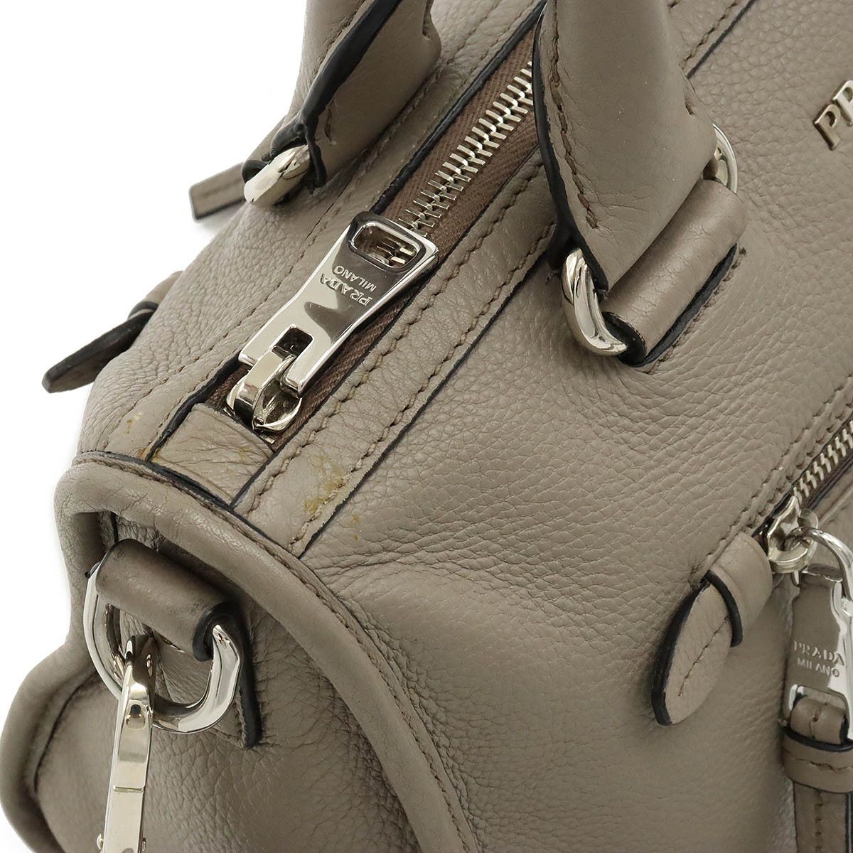 Prada Prada Prada Leather 2WAY Handbag Shoulder Bag 1BB022 Leather Handbag 1BB022 in Great Condition Size ONE SIZE - 5 Thumbnail