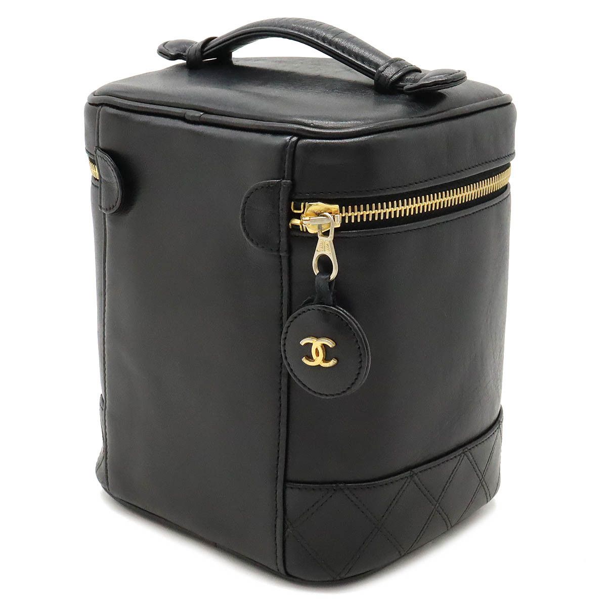 Chanel Chanel Chanel Lambskin Bicolor Vanity Handbag A01619 Leather Handbag A01619 in Very Good Condition Size ONE SIZE - 2 Thumbnail