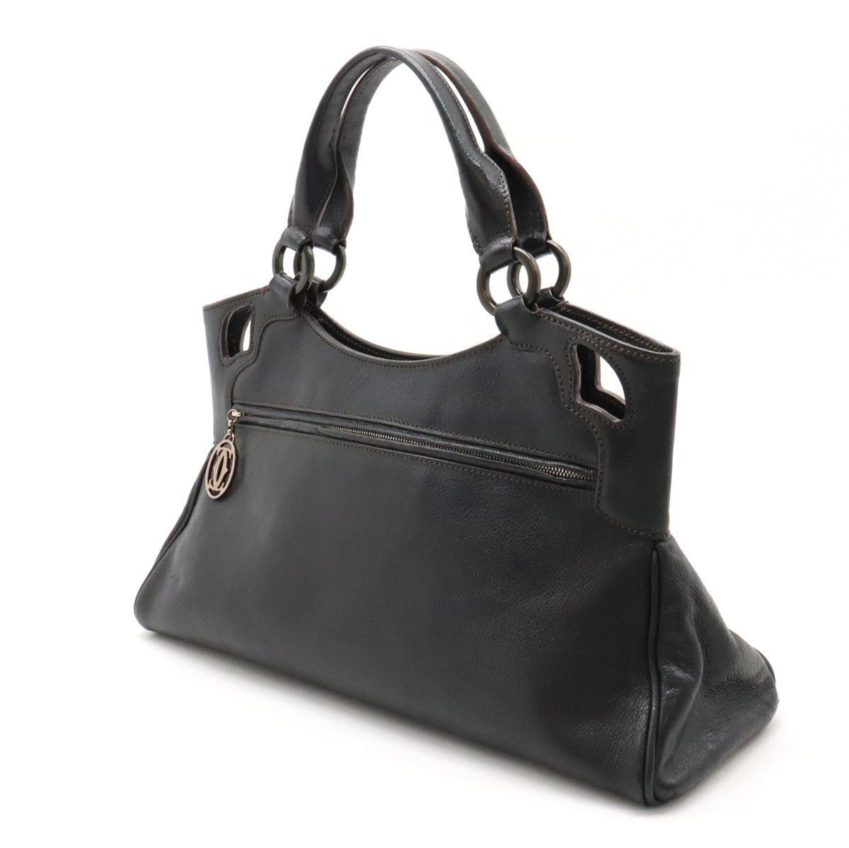 Cartier Cartier Cartier Marcello de Cartier Calf Leather Handbag Leather Handbag in Great Condition Size ONE SIZE - 2 Thumbnail