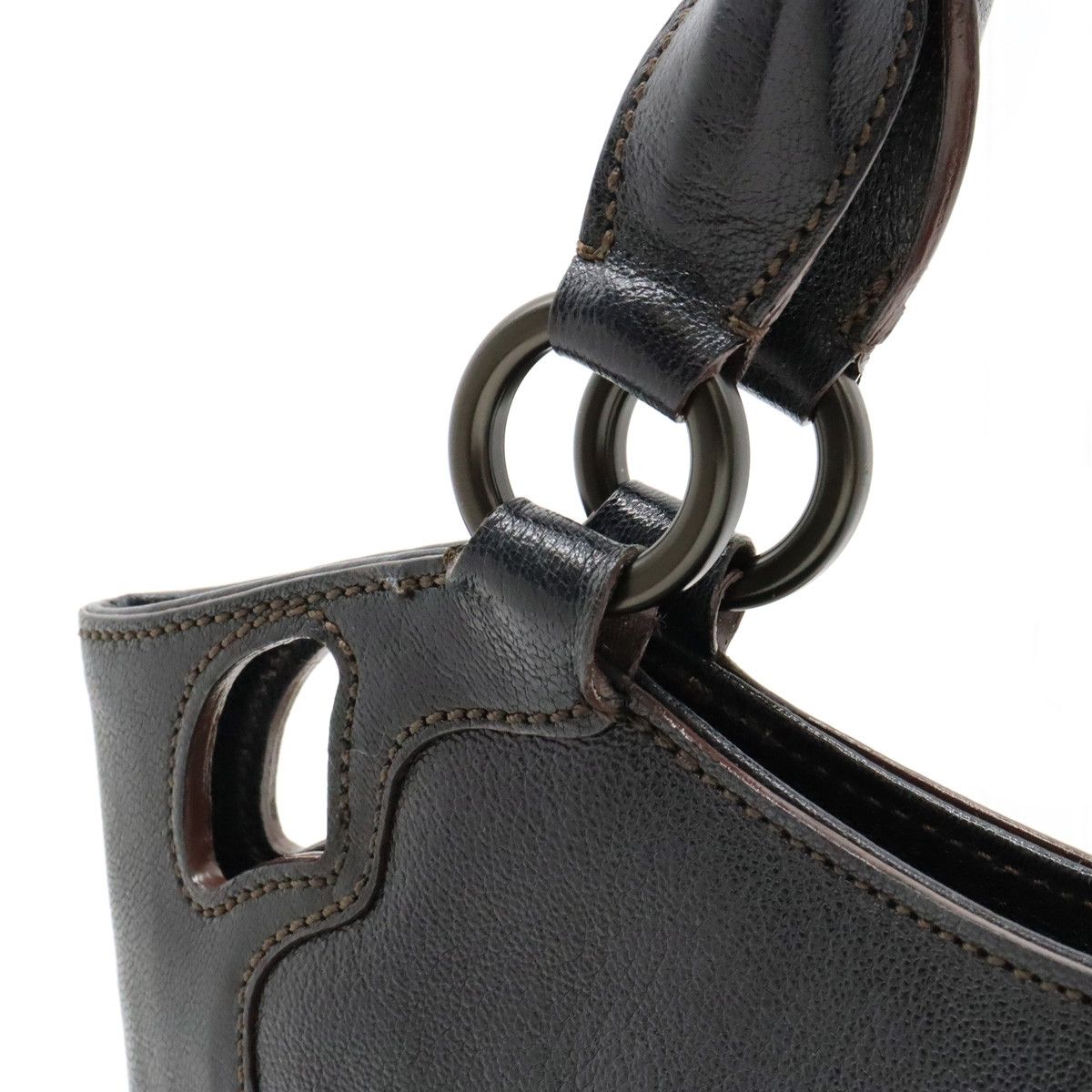 Cartier Cartier Cartier Marcello de Cartier Calf Leather Handbag Leather Handbag in Great Condition Size ONE SIZE - 7 Thumbnail