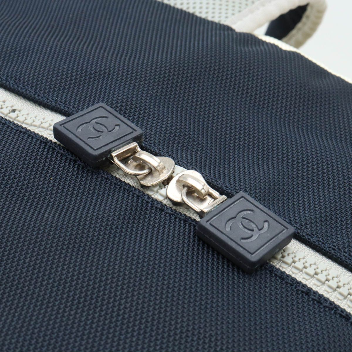 Chanel Chanel Chanel Nylon Canvas Sports Line Boston Bag Canvas Travel Bag in Good Condition Size ONE SIZE - 6 Thumbnail
