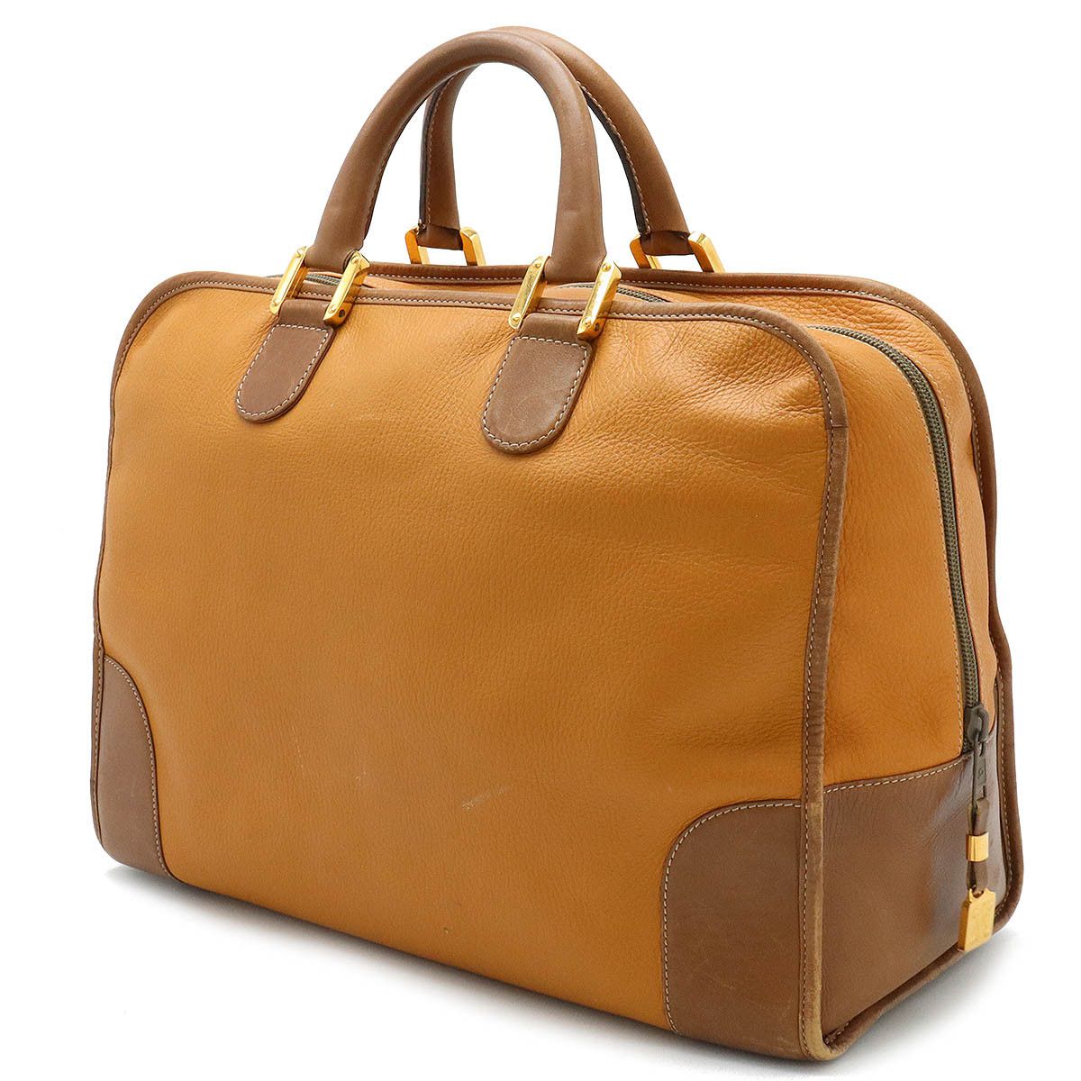 Loewe Loewe Loewe Leather Amazona 40 Travel Bag Leather Travel Bag in Good Condition Size ONE SIZE - 2 Thumbnail
