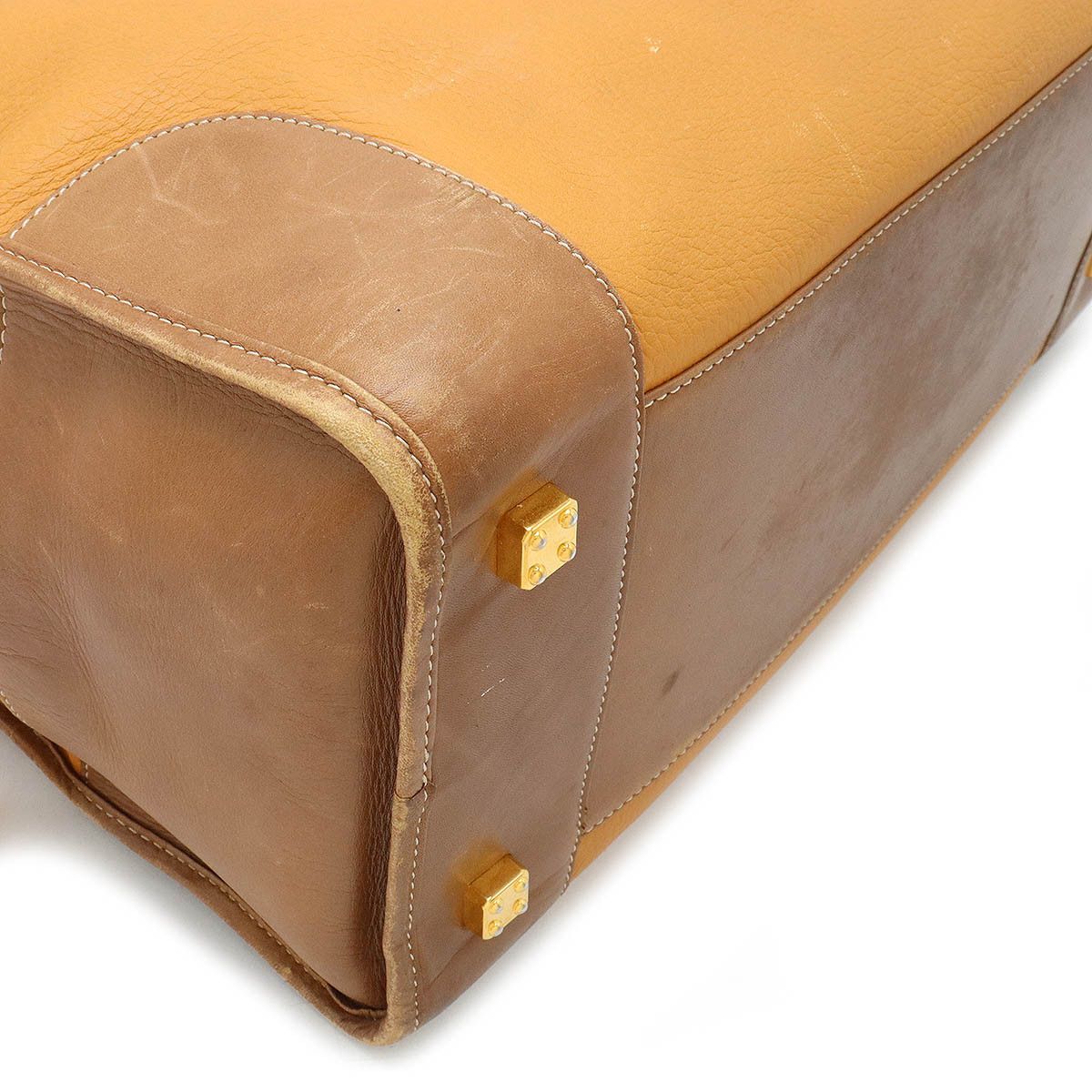 Loewe Loewe Loewe Leather Amazona 40 Travel Bag Leather Travel Bag in Good Condition Size ONE SIZE - 3 Thumbnail