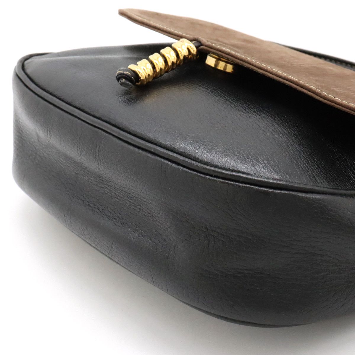 Loewe Loewe Loewe Velazquez Twist Leather/Nubuck Handbag 2WAY Leather Handbag in Very Good Condition Size ONE SIZE - 3 Thumbnail