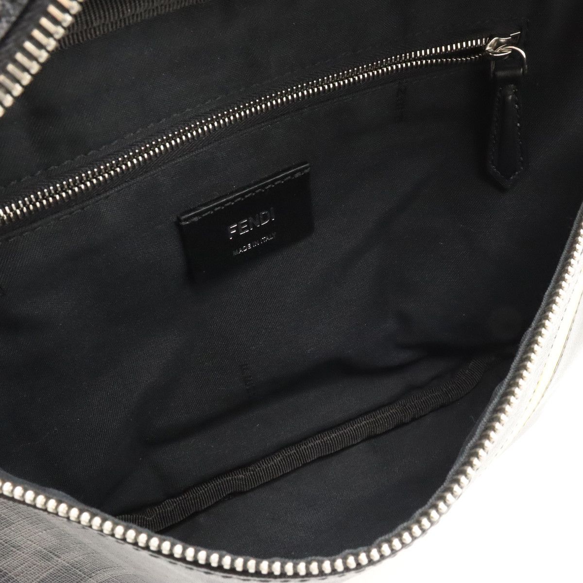 Fendi Fendi Fendi Zucca Pattern Diagonal Belt Bag Coated Canvas/Leather Canvas Belt Bag 7VA434 in Very Good Condition Size ONE SIZE - 6 Thumbnail