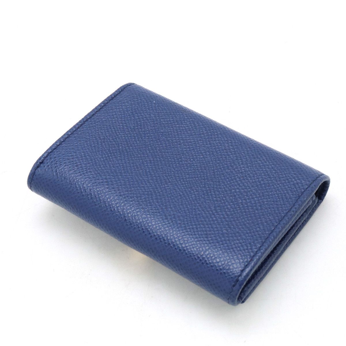 Bvlgari Bvlgari Bvlgari Grain Leather Logo Clip Card Case 30420 Leather Business card case 30420 in Pristine Condition Size ONE SIZE - 2 Thumbnail