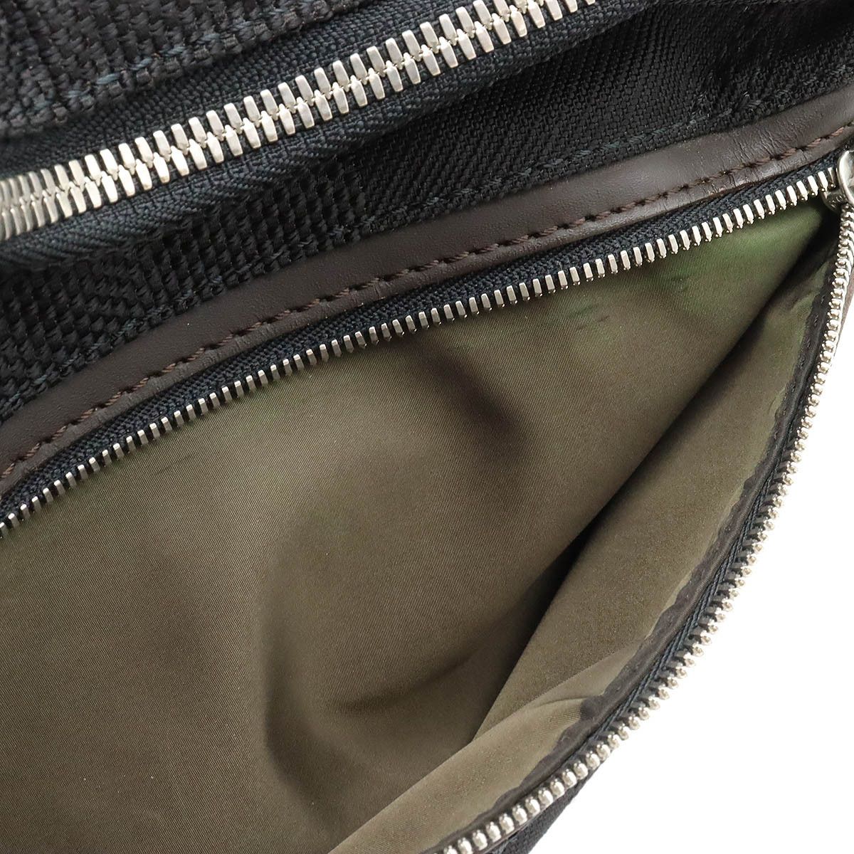 Louis Vuitton Louis Vuitton Louis Vuitton Damier Geant Canvas/Leather Arcy Waist Bag M93021 Canvas Belt Bag M93021 in Very Good Condition Size ONE SIZE - 9 Thumbnail