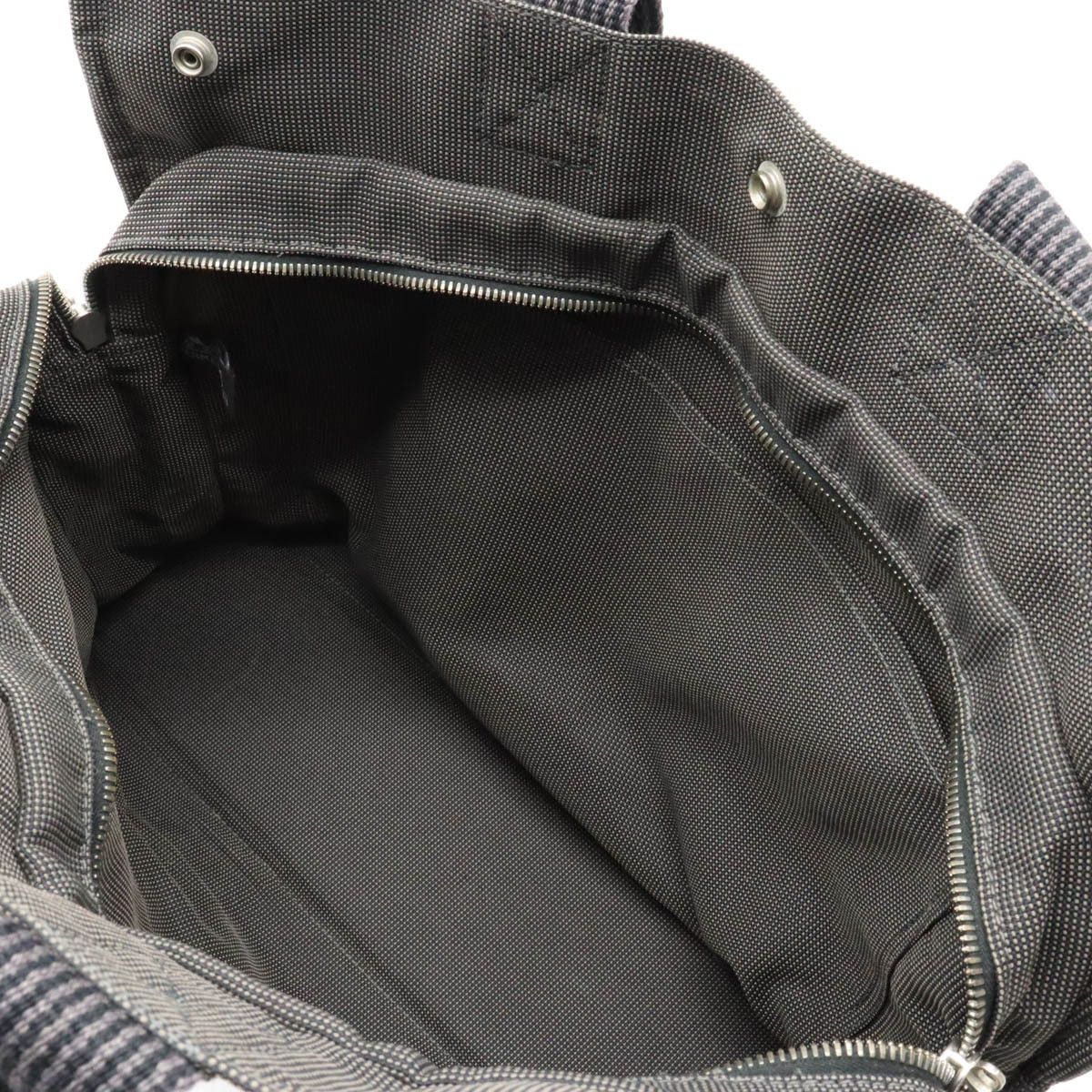 Hermes Hermes Hermes Canvas Herline Tote MM Bag Canvas Tote Bag in Very Good Condition Size ONE SIZE - 5 Thumbnail