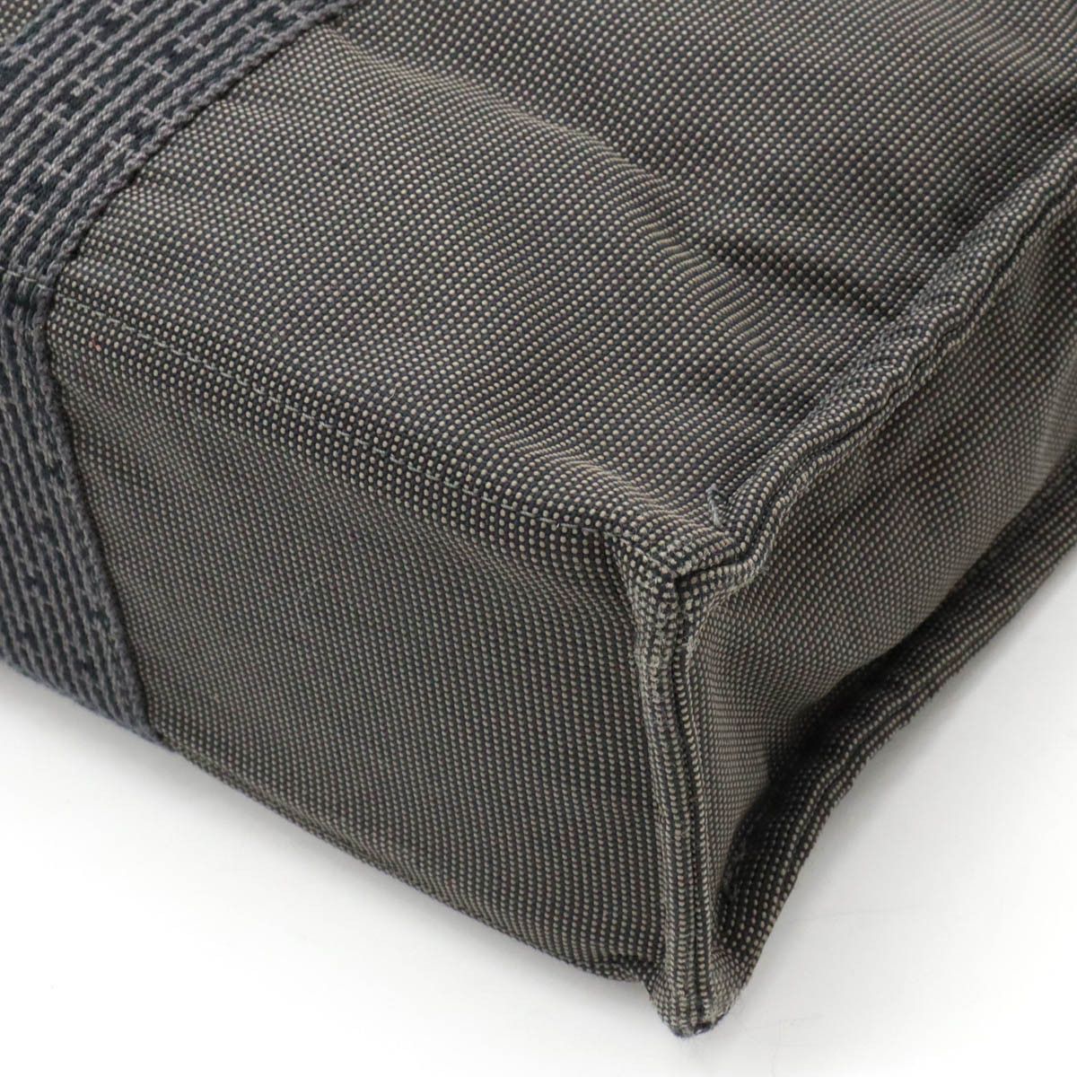 Hermes Hermes Hermes Canvas Herline Tote MM Bag Canvas Tote Bag in Very Good Condition Size ONE SIZE - 3 Thumbnail