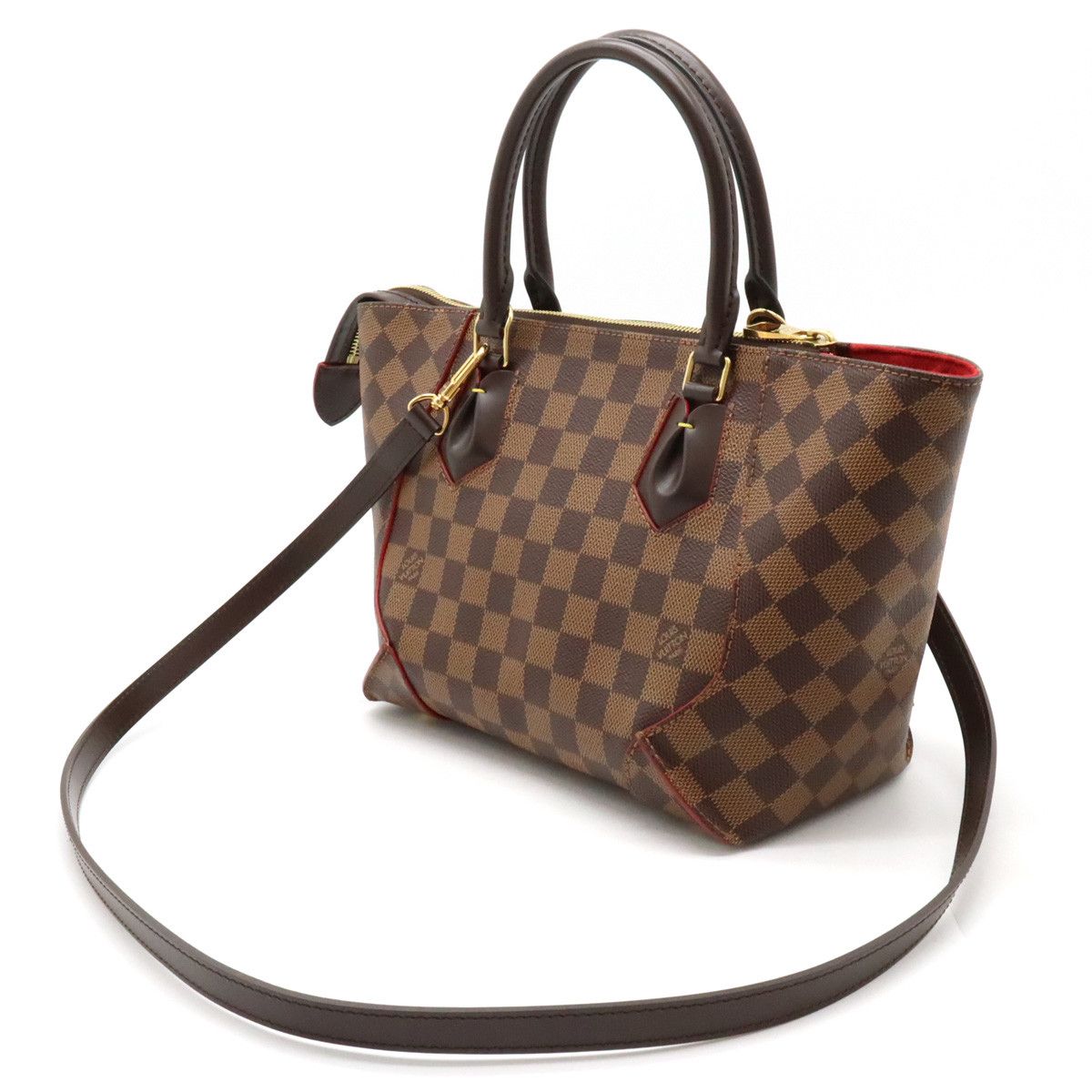 Louis Vuitton Louis Vuitton Louis Vuitton Damier Caissa Tote PM Handbag N41551 Canvas Tote Bag N41551 in Great Condition Size ONE SIZE - 2 Thumbnail