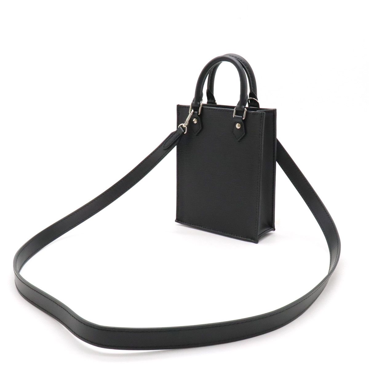 Louis Vuitton Louis Vuitton Louis Vuitton Epi Leather Petit Sac Plat Handbag M69441 Leather Handbag M69441 in Pristine Condition Size ONE SIZE - 2 Thumbnail