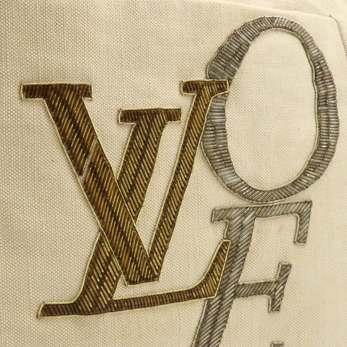 Louis Vuitton Louis Vuitton Louis Vuitton That's Love Tote MM Cotton Canvas Bag M95388 Canvas Tote Bag M95388 in Good Condition Size ONE SIZE - 9 Thumbnail