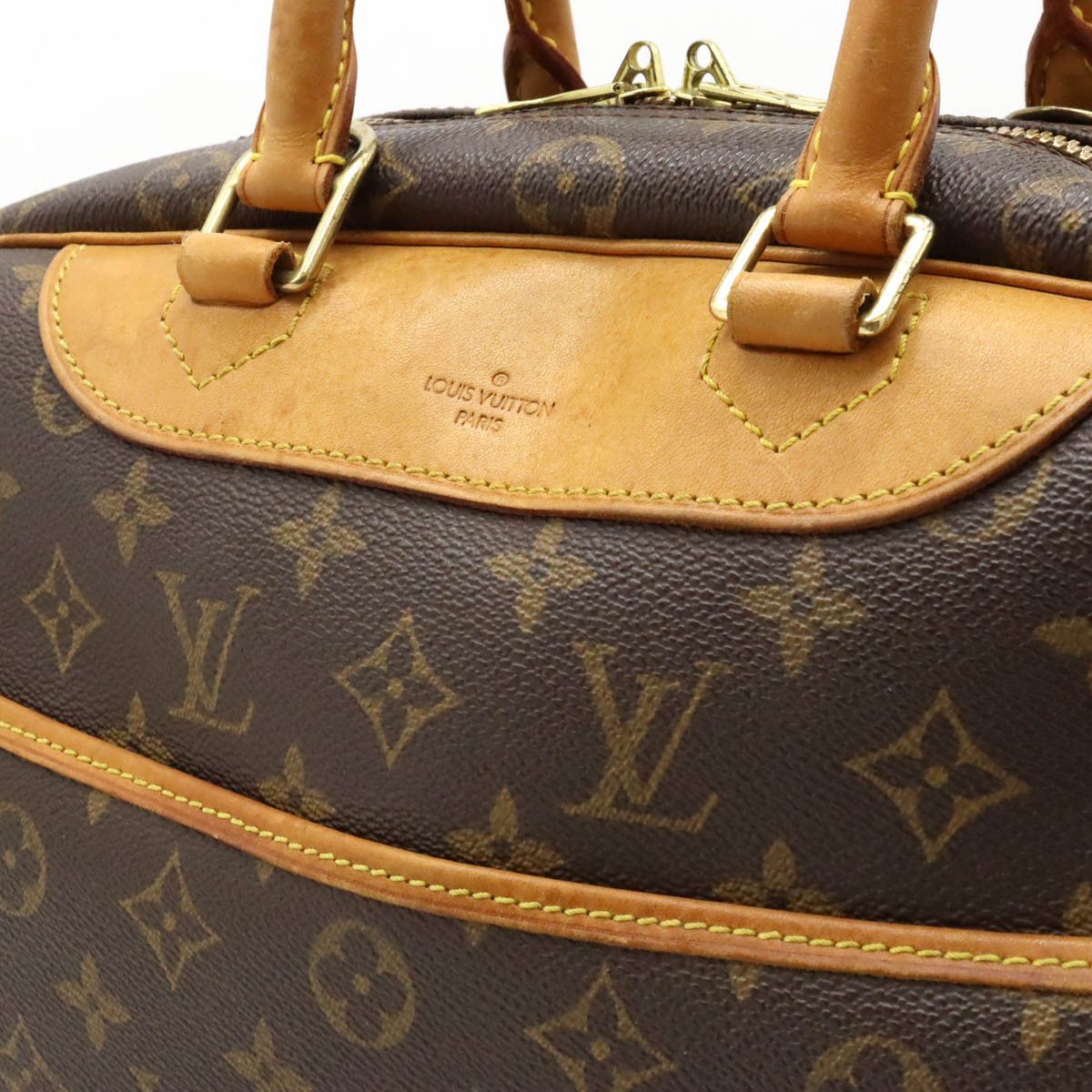 Louis Vuitton Louis Vuitton Louis Vuitton Monogram Bowling Vanity Deauville Handbag M47270 Canvas Handbag M47270 in Very Good Condition Size ONE SIZE - 7 Thumbnail