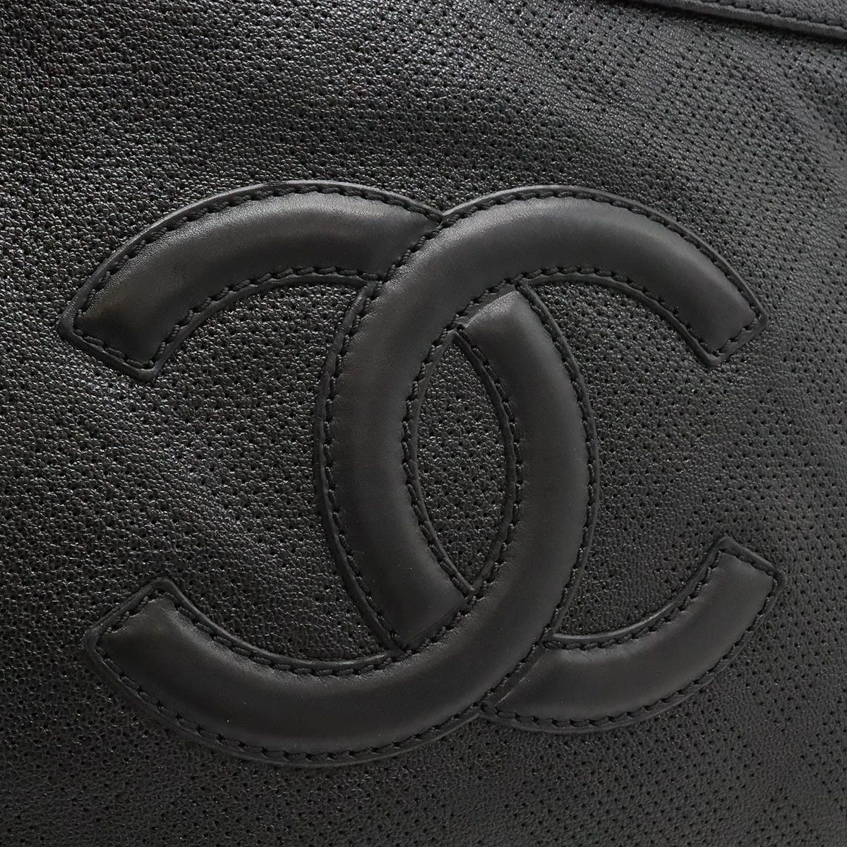 Chanel Chanel Chanel Leather Coco Mark Mesh Tote Bag A33936 Leather Tote Bag A33936 in Great Condition Size ONE SIZE - 8 Thumbnail
