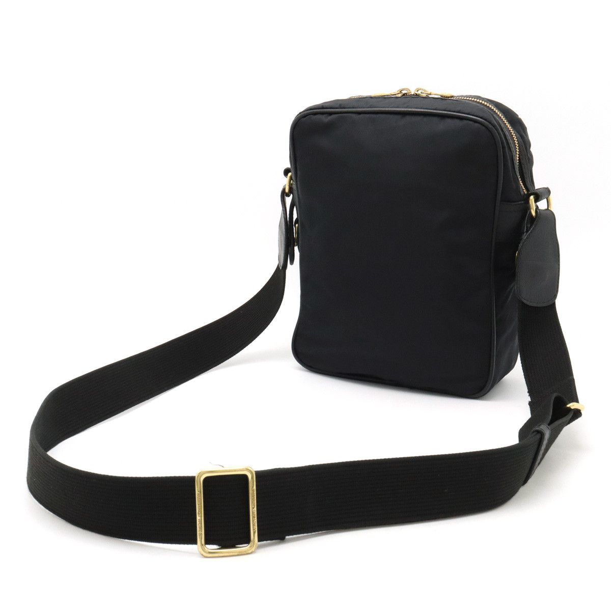 Other Other HUNTING WORLD Nylon/Leather Shoulder Bag Pochette Canvas Crossbody Bag in Great Condition Size ONE SIZE - 2 Thumbnail
