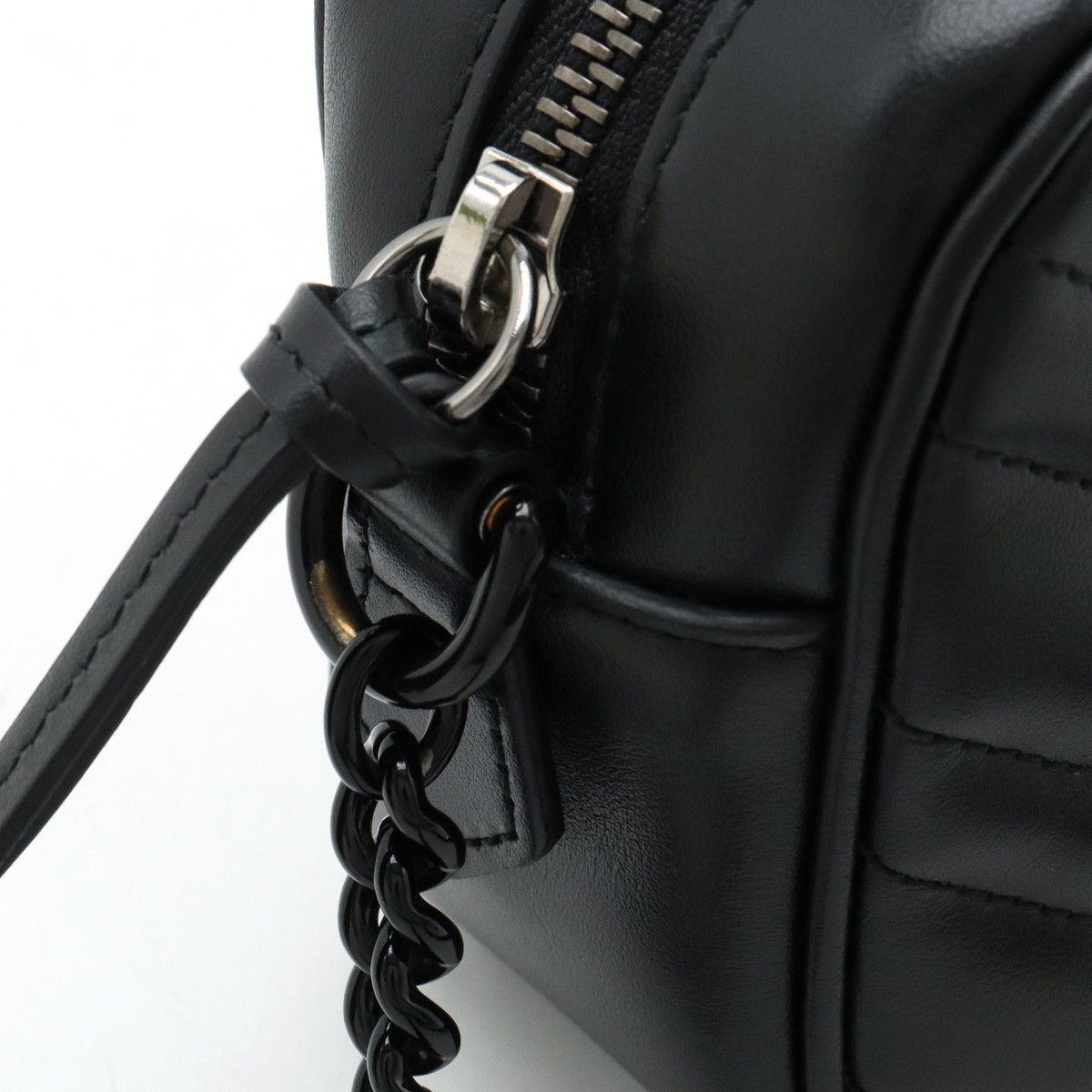 Gucci Gucci Gucci GG Marmont Mini Leather Shoulder Bag 634936 Leather Crossbody Bag 634936 in Pristine Condition Size ONE SIZE - 5 Thumbnail