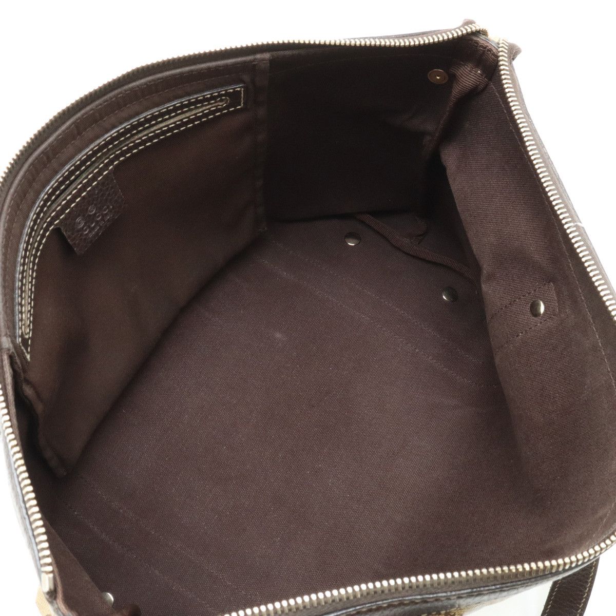 Gucci Gucci Gucci GG Crystal Coated Canvas Leather Tote Bag 268640 Canvas Tote Bag 268640 in Very Good Condition Size ONE SIZE - 7 Thumbnail
