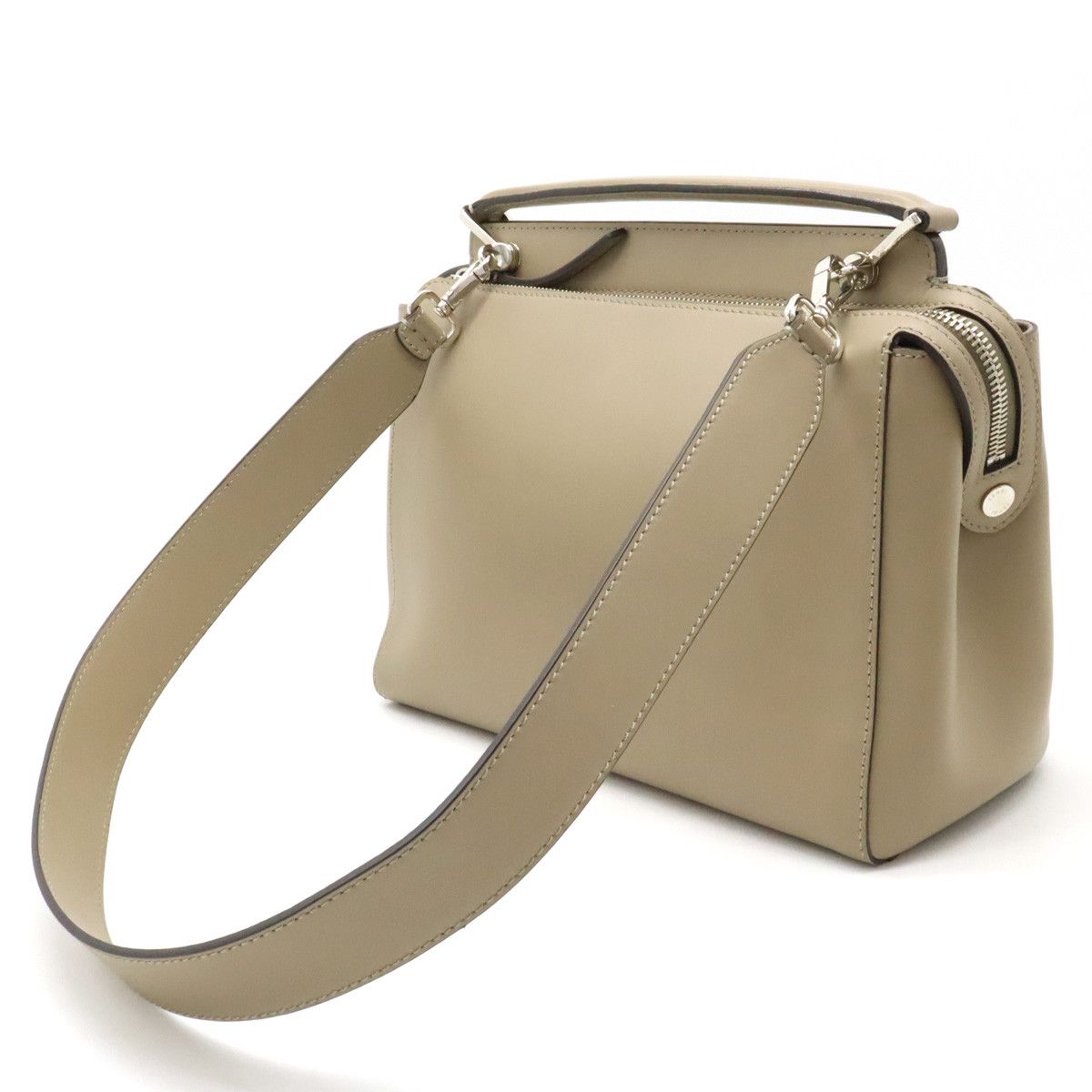 Fendi Fendi Fendi Dotcom Leather Handbag 8BN293 Leather Handbag 8BN293 in Great Condition Size ONE SIZE - 2 Thumbnail