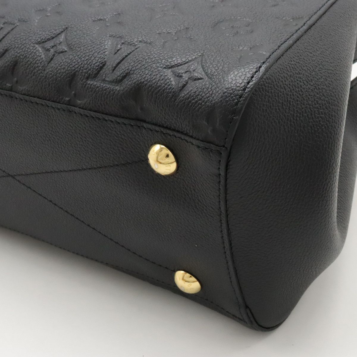 Louis Vuitton Louis Vuitton Louis Vuitton Monogram Empreinte Montaigne MM Handbag M41048 Leather Handbag M41048 in Great Condition Size ONE SIZE - 3 Thumbnail
