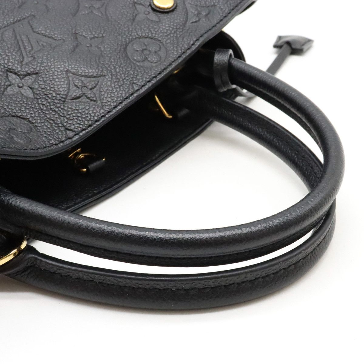 Louis Vuitton Louis Vuitton Louis Vuitton Monogram Empreinte Montaigne MM Handbag M41048 Leather Handbag M41048 in Great Condition Size ONE SIZE - 4 Thumbnail