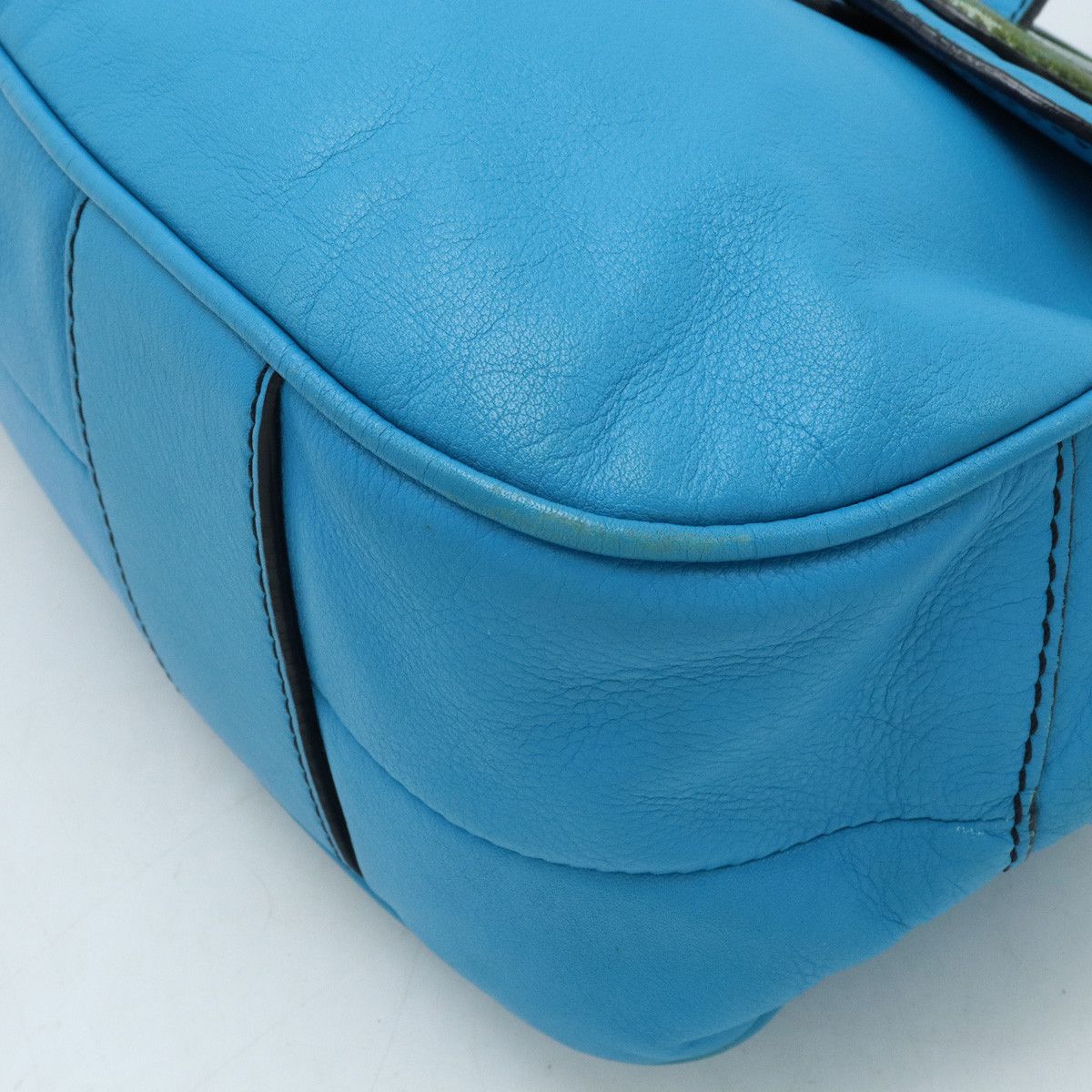Loewe Loewe Loewe Anagram Leather Patent Leather 2WAY Handbag Leather Handbag in Very Good Condition Size ONE SIZE - 3 Thumbnail