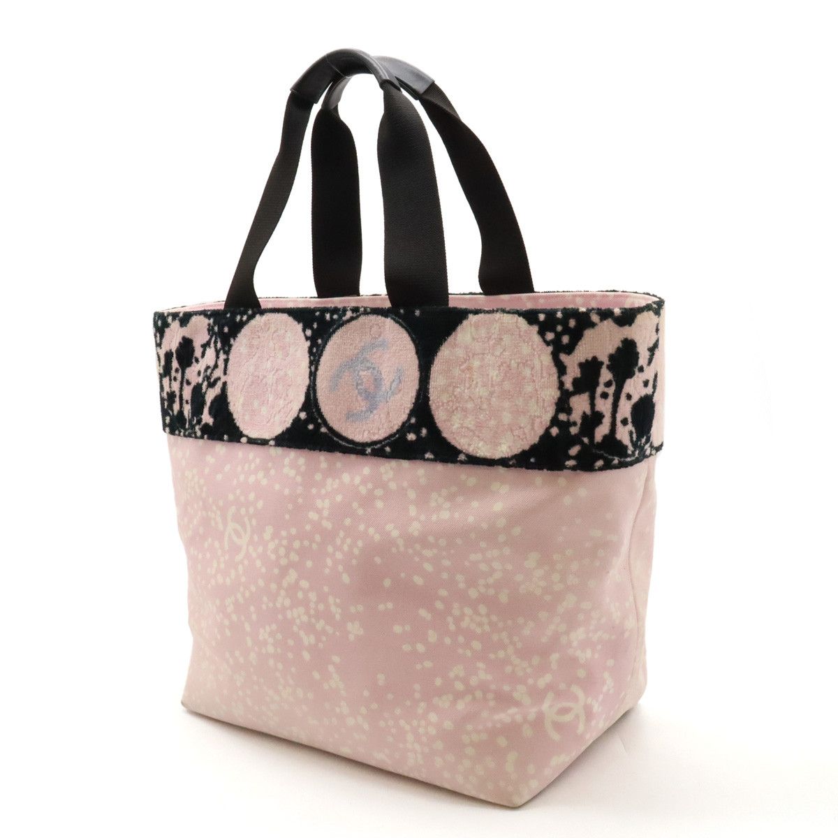 Chanel Chanel Chanel High Summer Canvas/Pile Tote Bag Canvas Tote Bag in Very Good Condition Size ONE SIZE - 2 Thumbnail