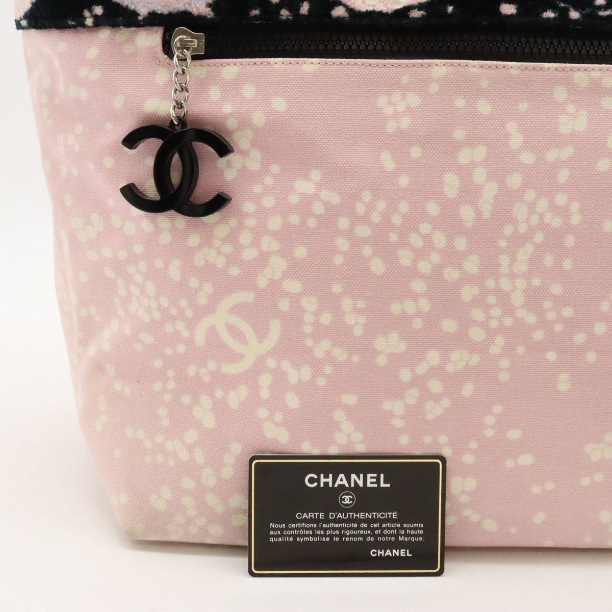 Chanel Chanel Chanel High Summer Canvas/Pile Tote Bag Canvas Tote Bag in Very Good Condition Size ONE SIZE - 8 Thumbnail