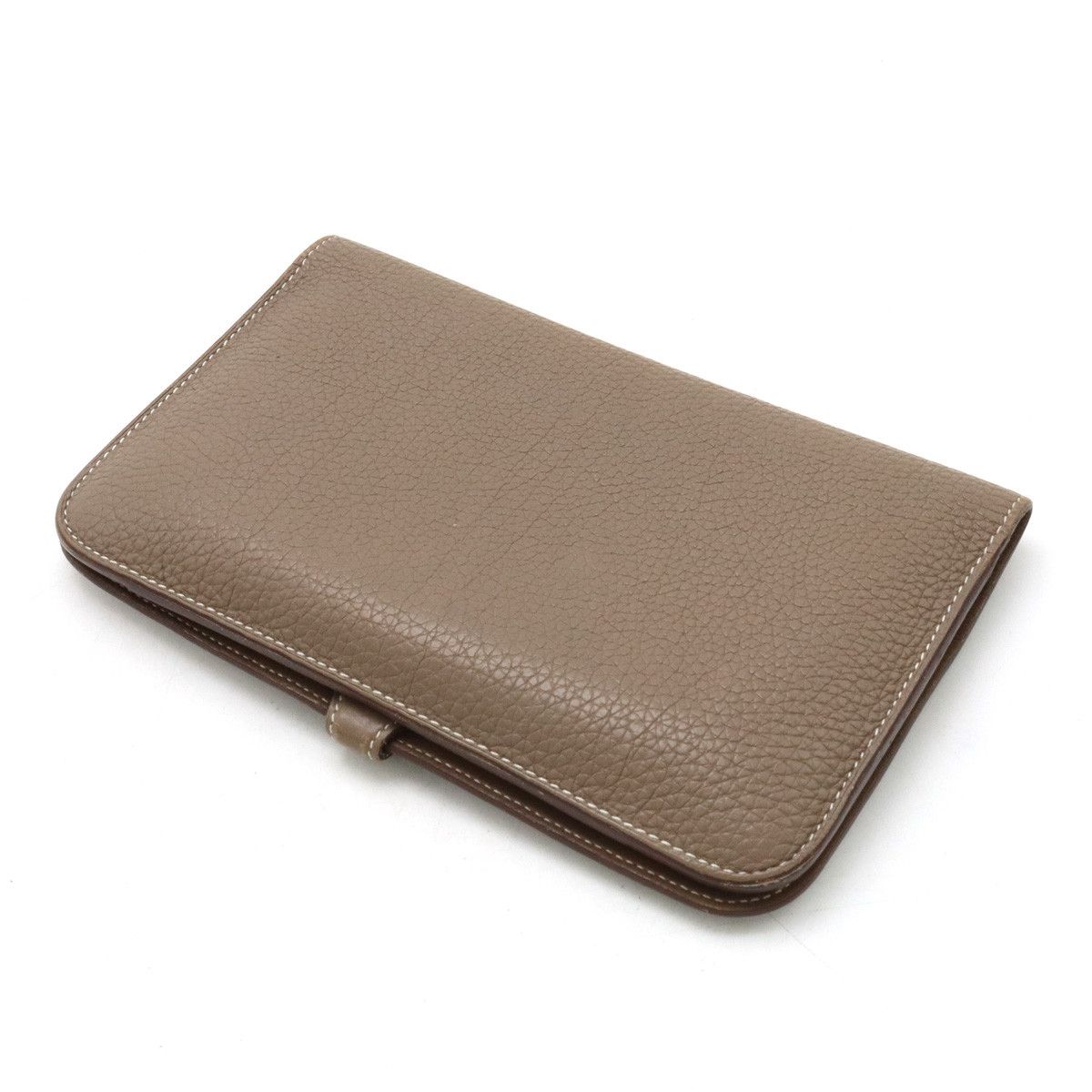 Hermes Hermes Hermes Dogon Duo GM Bifold Long Wallet Togo Leather Leather Long Wallet in Very Good Condition Size ONE SIZE - 2 Thumbnail