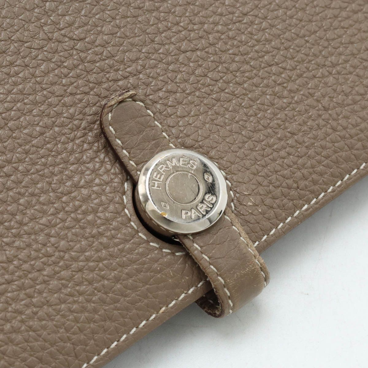 Hermes Hermes Hermes Dogon Duo GM Bifold Long Wallet Togo Leather Leather Long Wallet in Very Good Condition Size ONE SIZE - 8 Thumbnail