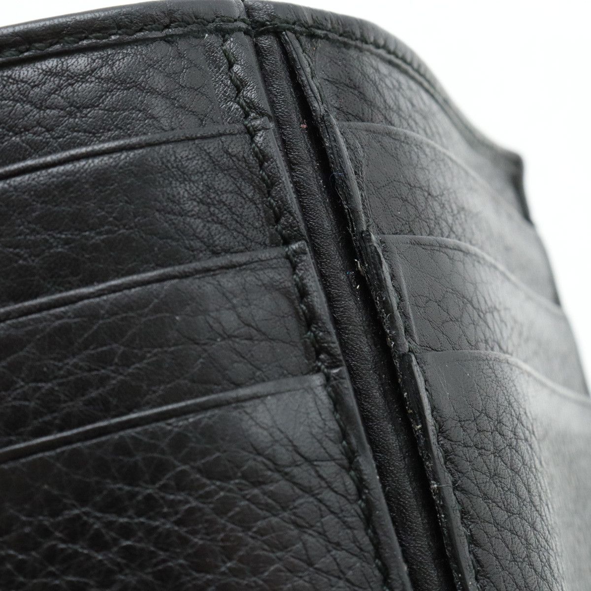 Gucci Gucci Gucci Leather Interlocking G Bifold Wallet 322119 Leather Short Wallet 322119 in Good Condition Size ONE SIZE - 5 Thumbnail
