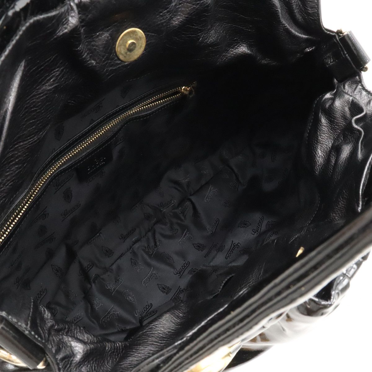 Gucci Gucci Gucci Hysteria Patent Leather Tote Bag 2WAY Leather Tote Bag 197016 in Very Good Condition Size ONE SIZE - 5 Thumbnail
